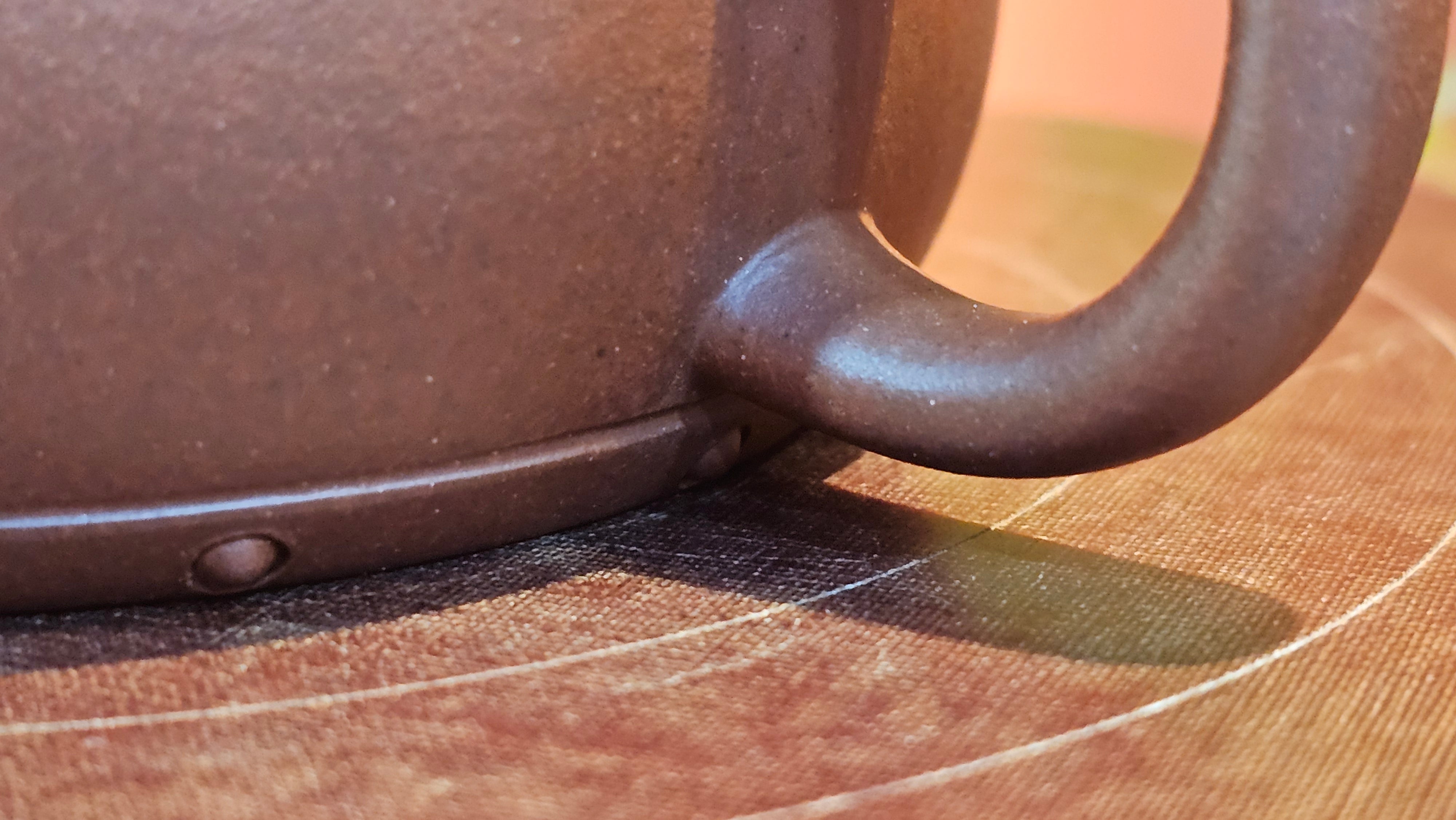 Ru Yi Gu 如意鼓, 207.3ml, Di Cao Qing Zi Ni 底槽青紫泥, by our Craftsman Li Qiu Lin 李秋林 ~ Congratulations to Mr A.Y., 1104hrs 1st June 2025, Millbrae, CA.