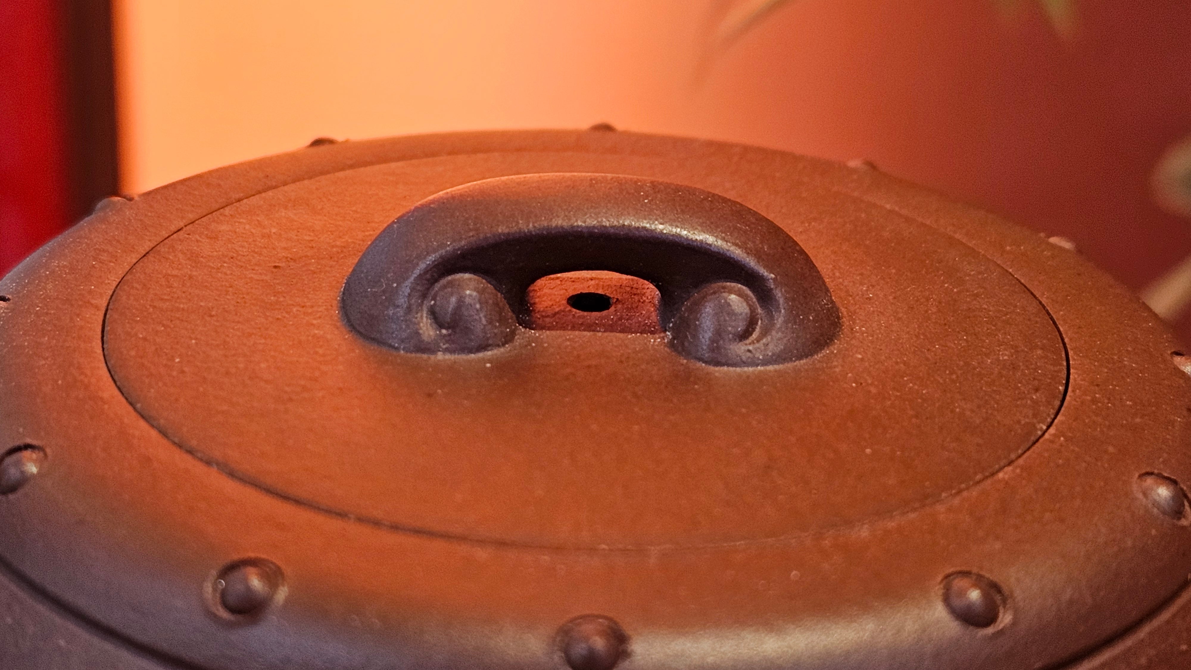 Ru Yi Gu 如意鼓, 207.3ml, Di Cao Qing Zi Ni 底槽青紫泥, by our Craftsman Li Qiu Lin 李秋林 ~ Congratulations to Mr A.Y., 1104hrs 1st June 2025, Millbrae, CA.