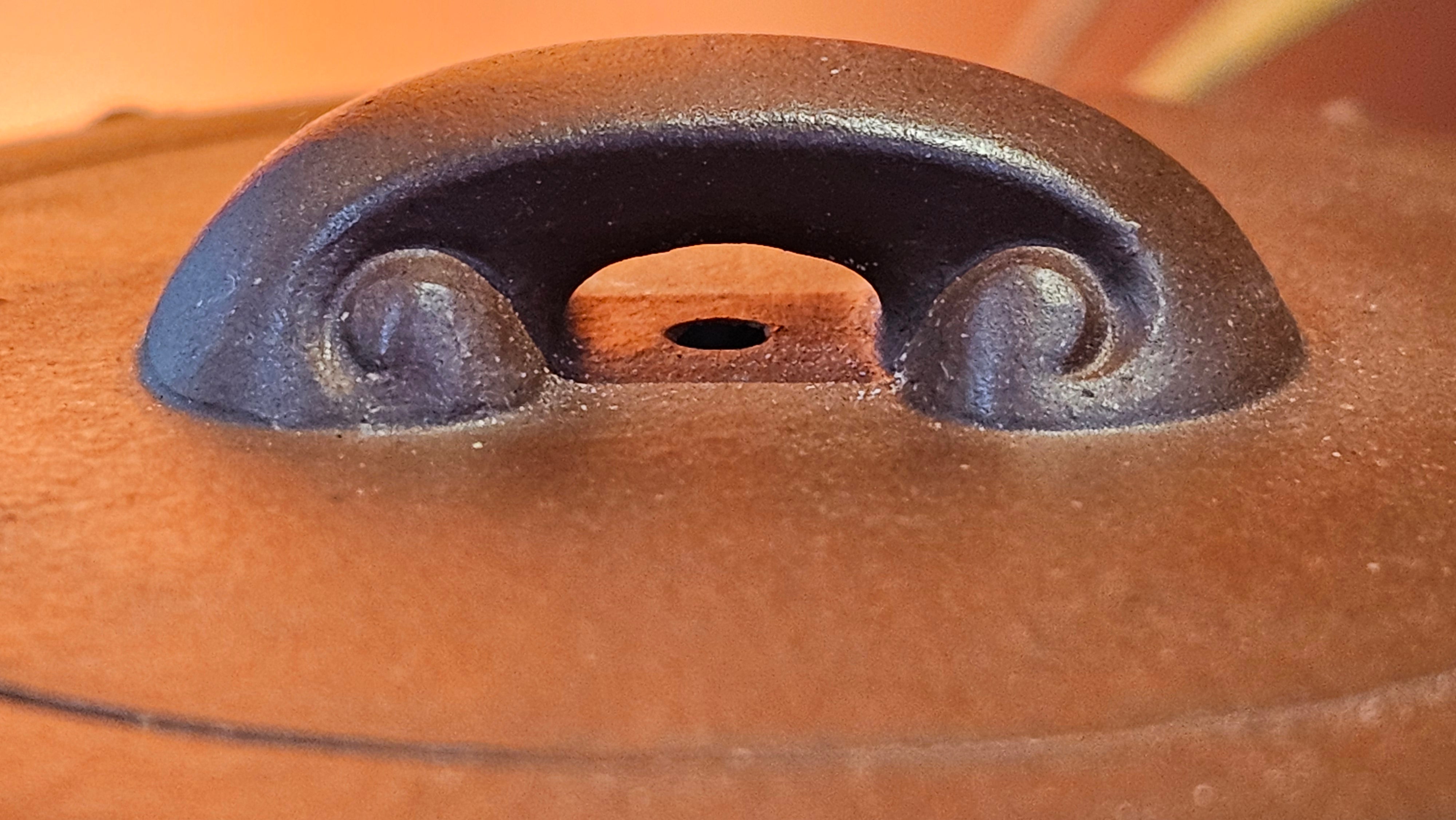 Ru Yi Gu 如意鼓, 207.3ml, Di Cao Qing Zi Ni 底槽青紫泥, by our Craftsman Li Qiu Lin 李秋林 ~ Congratulations to Mr A.Y., 1104hrs 1st June 2025, Millbrae, CA.