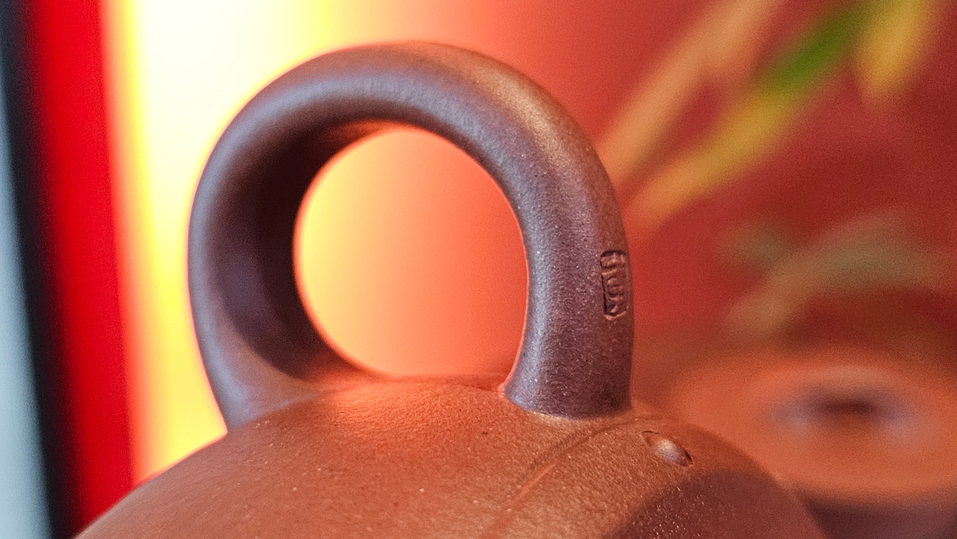 Ru Yi Gu 如意鼓, 207.3ml, Di Cao Qing Zi Ni 底槽青紫泥, by our Craftsman Li Qiu Lin 李秋林 ~ Congratulations to Mr A.Y., 1104hrs 1st June 2025, Millbrae, CA.