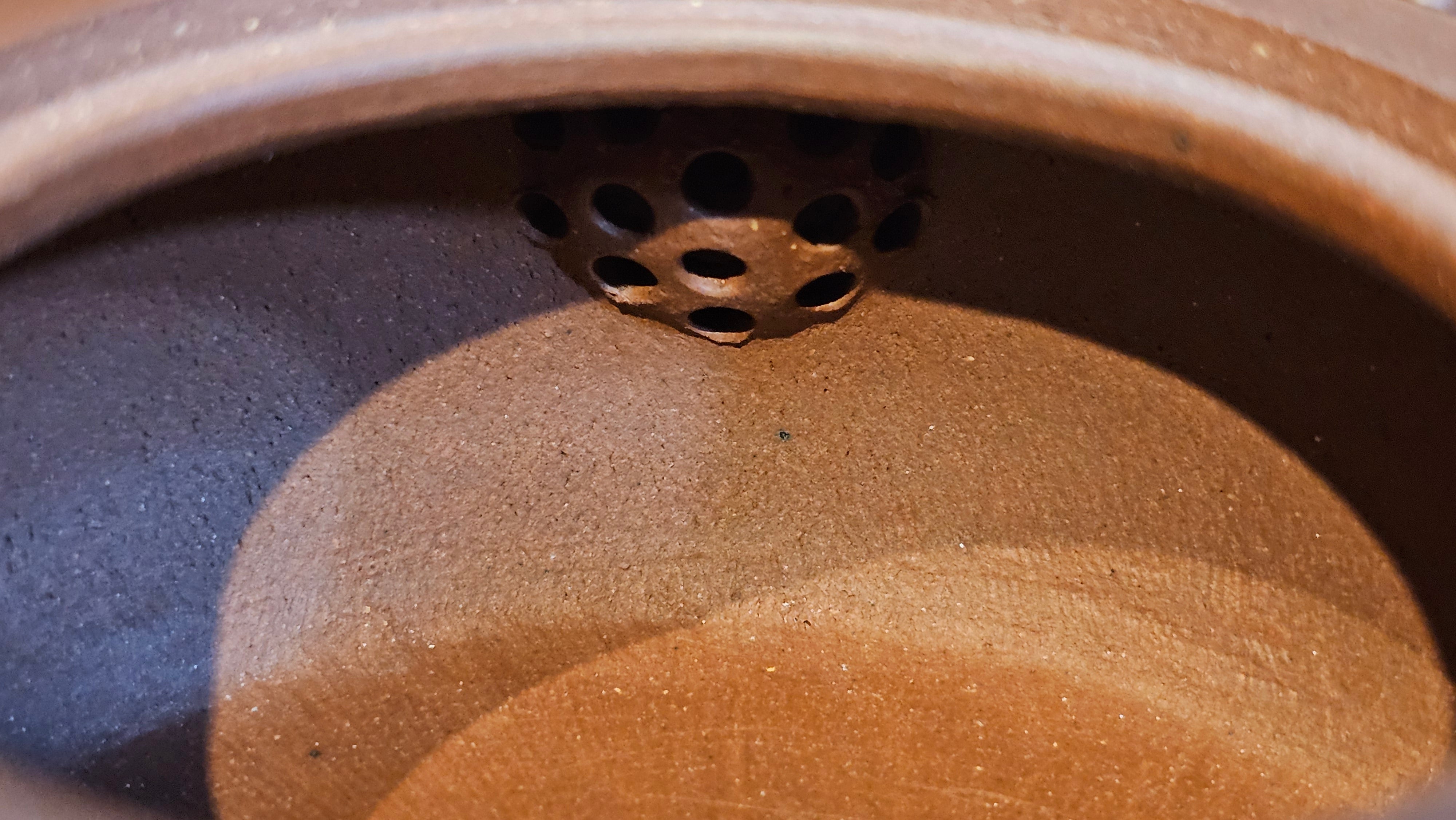 Ru Yi Gu 如意鼓, 207.3ml, Di Cao Qing Zi Ni 底槽青紫泥, by our Craftsman Li Qiu Lin 李秋林 ~ Congratulations to Mr A.Y., 1104hrs 1st June 2025, Millbrae, CA.