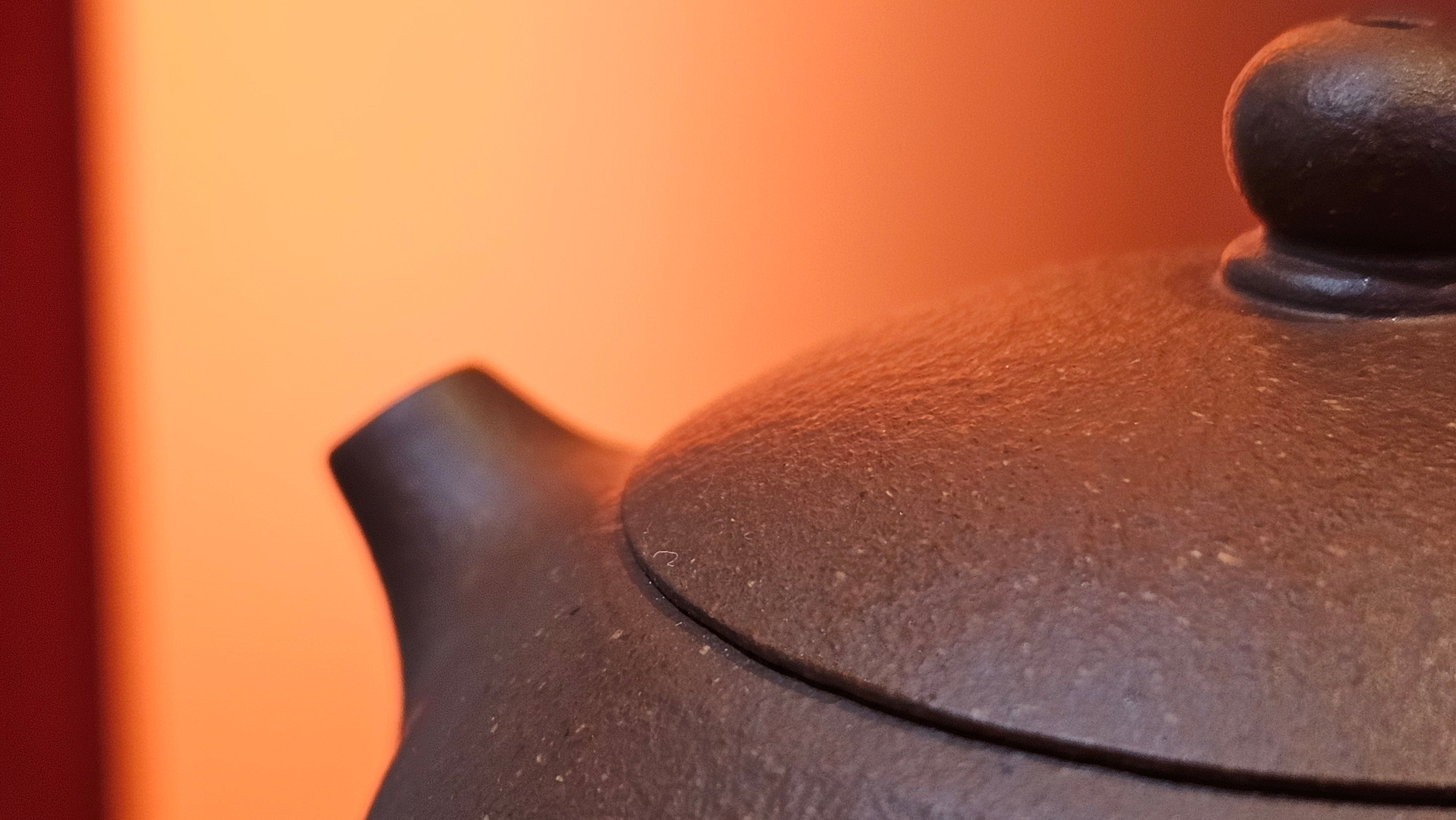 Xi Shi 西施, 137.1ml, Hong Jiang Po Ni (rarer form of Jiang Po Ni) 红降坡泥, by our Collaborative Craftsman Chen Gui Zhi 陈桂枝 ~ Congratulations to Mr M.C., 1051hrs 1st June 2025, Fresno, CA.