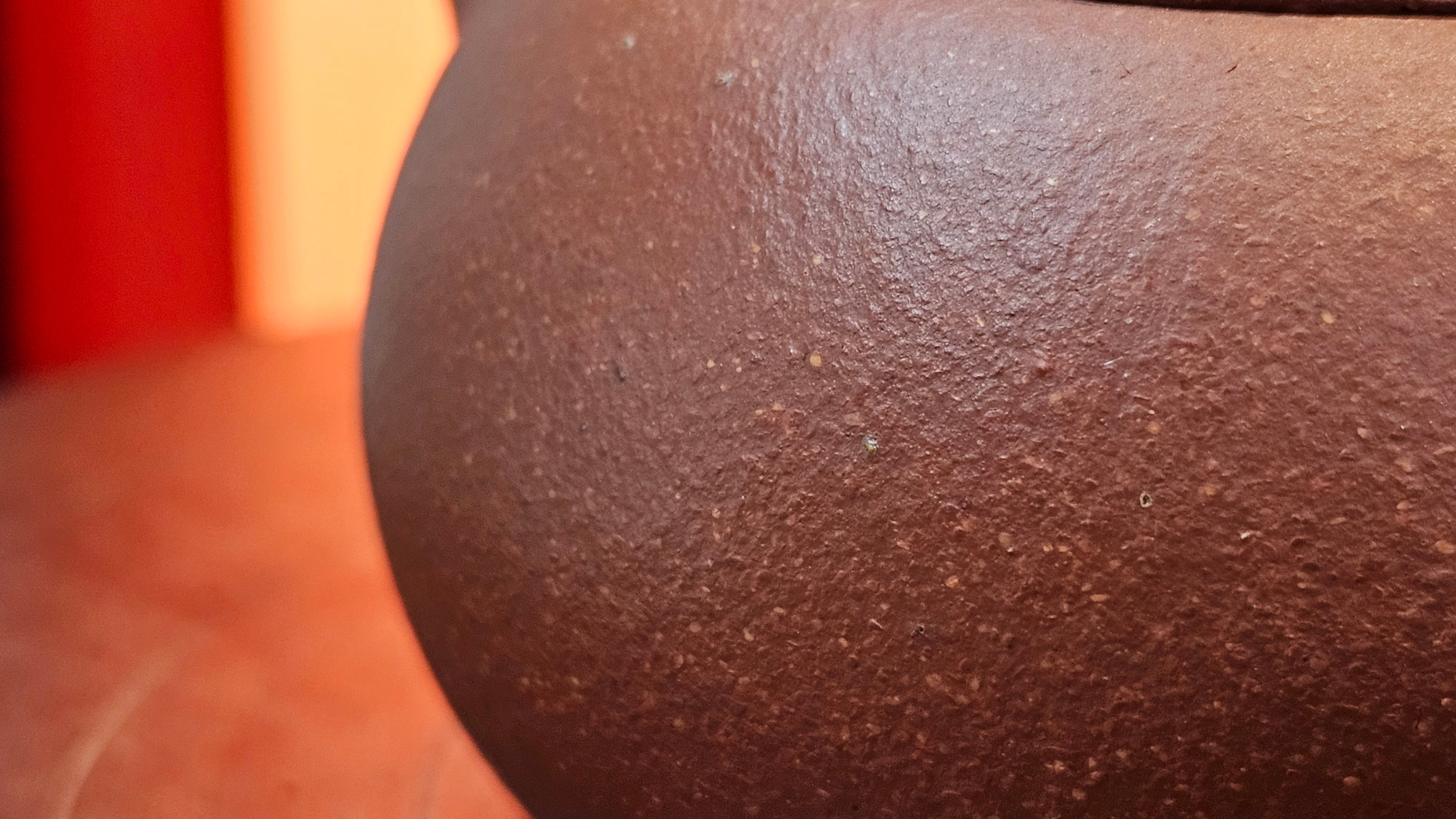 Xi Shi 西施, 137.1ml, Hong Jiang Po Ni (rarer form of Jiang Po Ni) 红降坡泥, by our Collaborative Craftsman Chen Gui Zhi 陈桂枝 ~ Congratulations to Mr M.C., 1051hrs 1st June 2025, Fresno, CA.