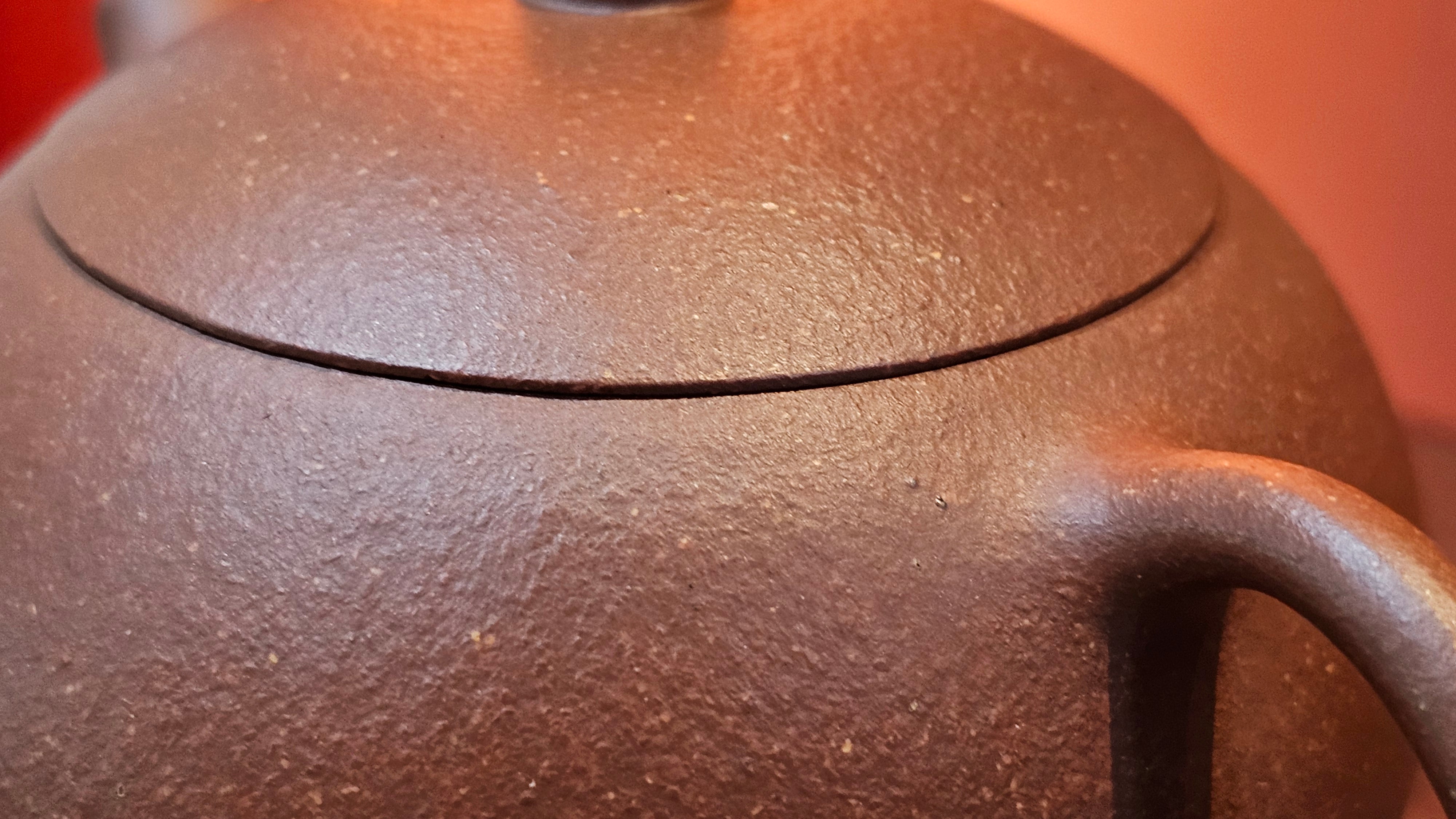 Xi Shi 西施, 137.1ml, Hong Jiang Po Ni (rarer form of Jiang Po Ni) 红降坡泥, by our Collaborative Craftsman Chen Gui Zhi 陈桂枝 ~ Congratulations to Mr M.C., 1051hrs 1st June 2025, Fresno, CA.