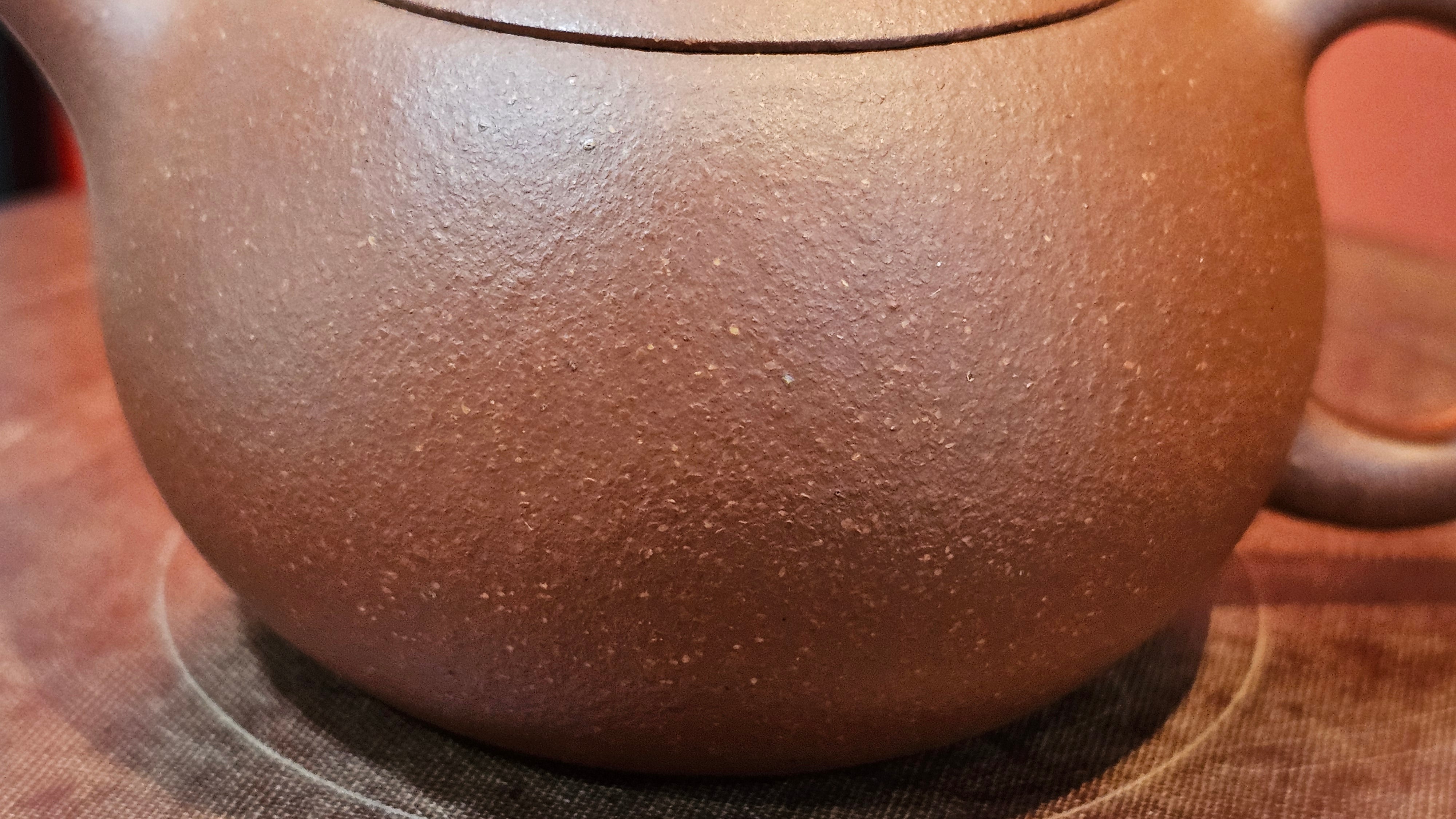 Xi Shi 西施, 137.1ml, Hong Jiang Po Ni (rarer form of Jiang Po Ni) 红降坡泥, by our Collaborative Craftsman Chen Gui Zhi 陈桂枝 ~ Congratulations to Mr M.C., 1051hrs 1st June 2025, Fresno, CA.