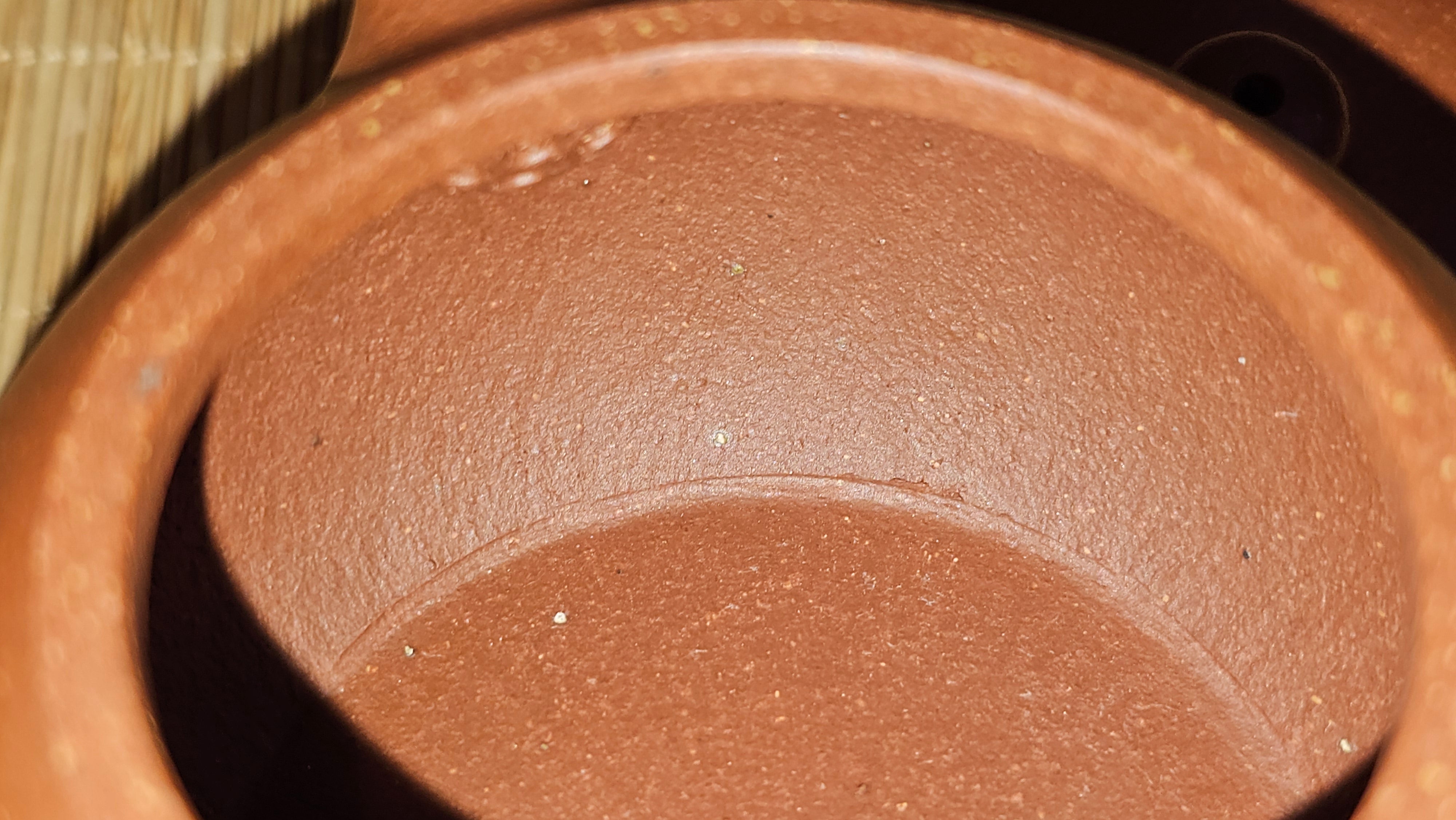 Xi Shi 西施, 137.1ml, Hong Jiang Po Ni (rarer form of Jiang Po Ni) 红降坡泥, by our Collaborative Craftsman Chen Gui Zhi 陈桂枝 ~ Congratulations to Mr M.C., 1051hrs 1st June 2025, Fresno, CA.