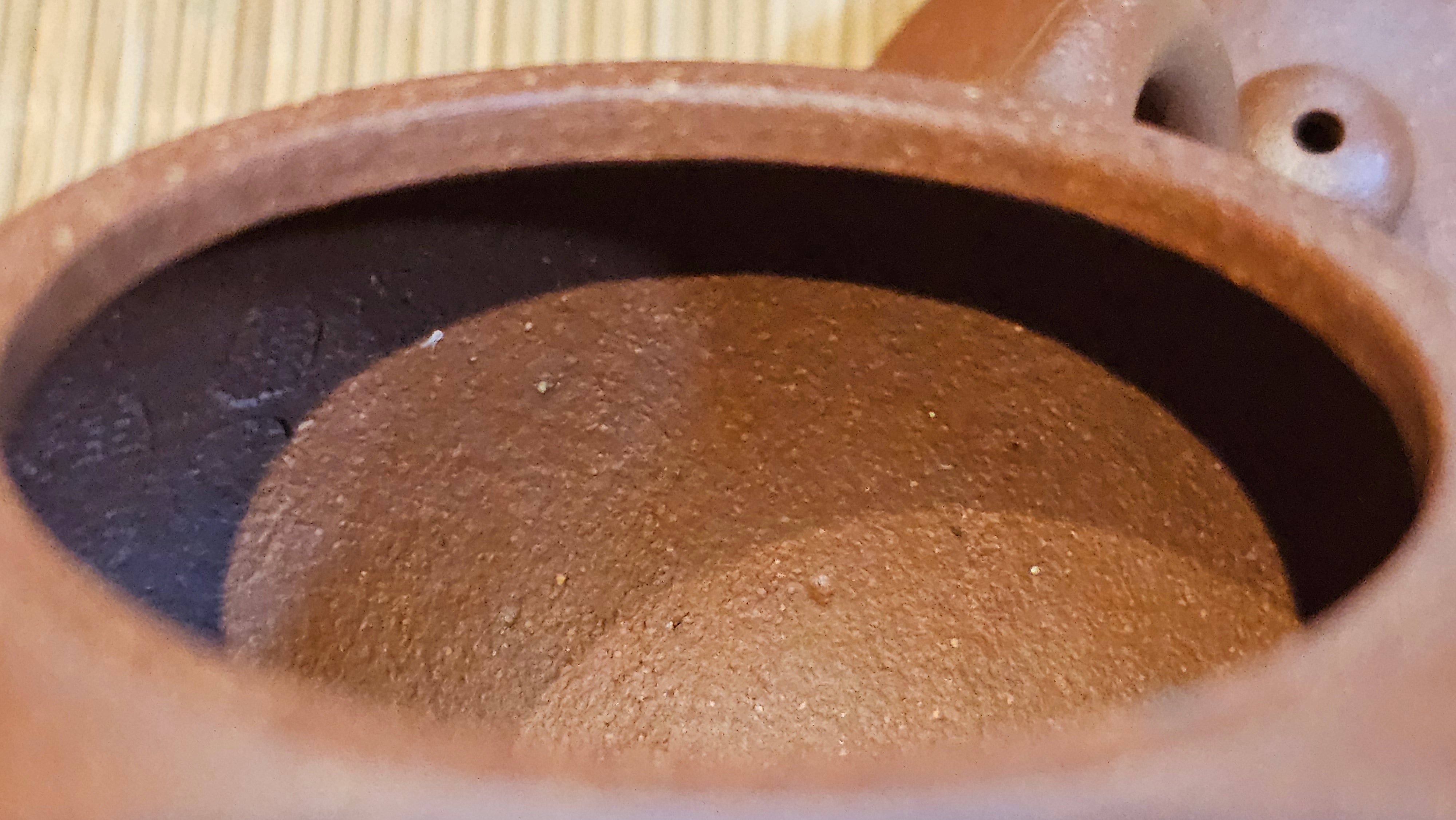 Xi Shi 西施, 137.1ml, Hong Jiang Po Ni (rarer form of Jiang Po Ni) 红降坡泥, by our Collaborative Craftsman Chen Gui Zhi 陈桂枝 ~ Congratulations to Mr M.C., 1051hrs 1st June 2025, Fresno, CA.