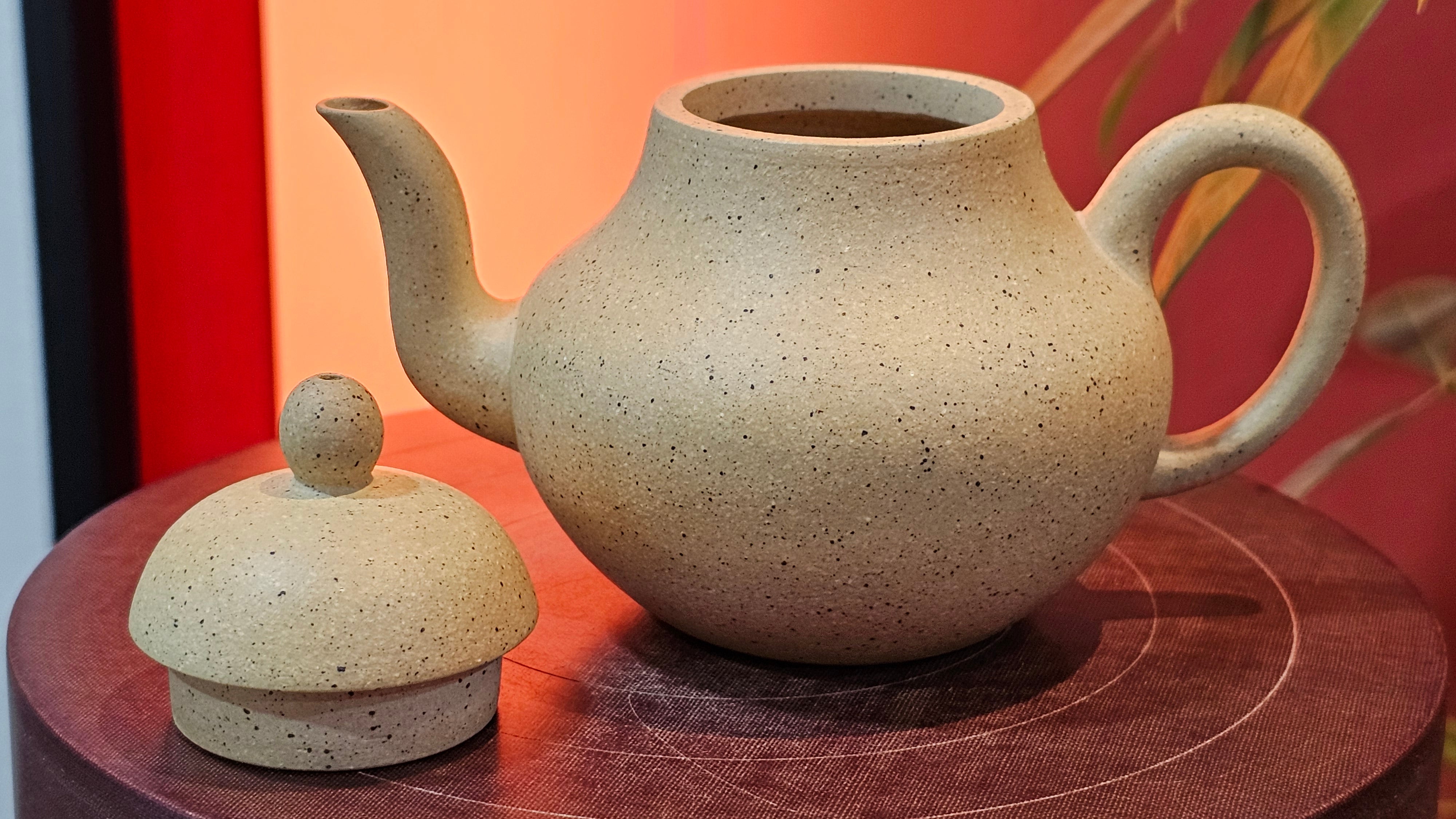 Si Ting 思亭, 191.3ml, Zhi Ma Duan Ni 芝麻段泥, by Craftsman Gu Xiao Ming 顾小明 ~ Congratulations to Mr G.T., 1954hrs 3rd June, Singapore 🇸🇬.