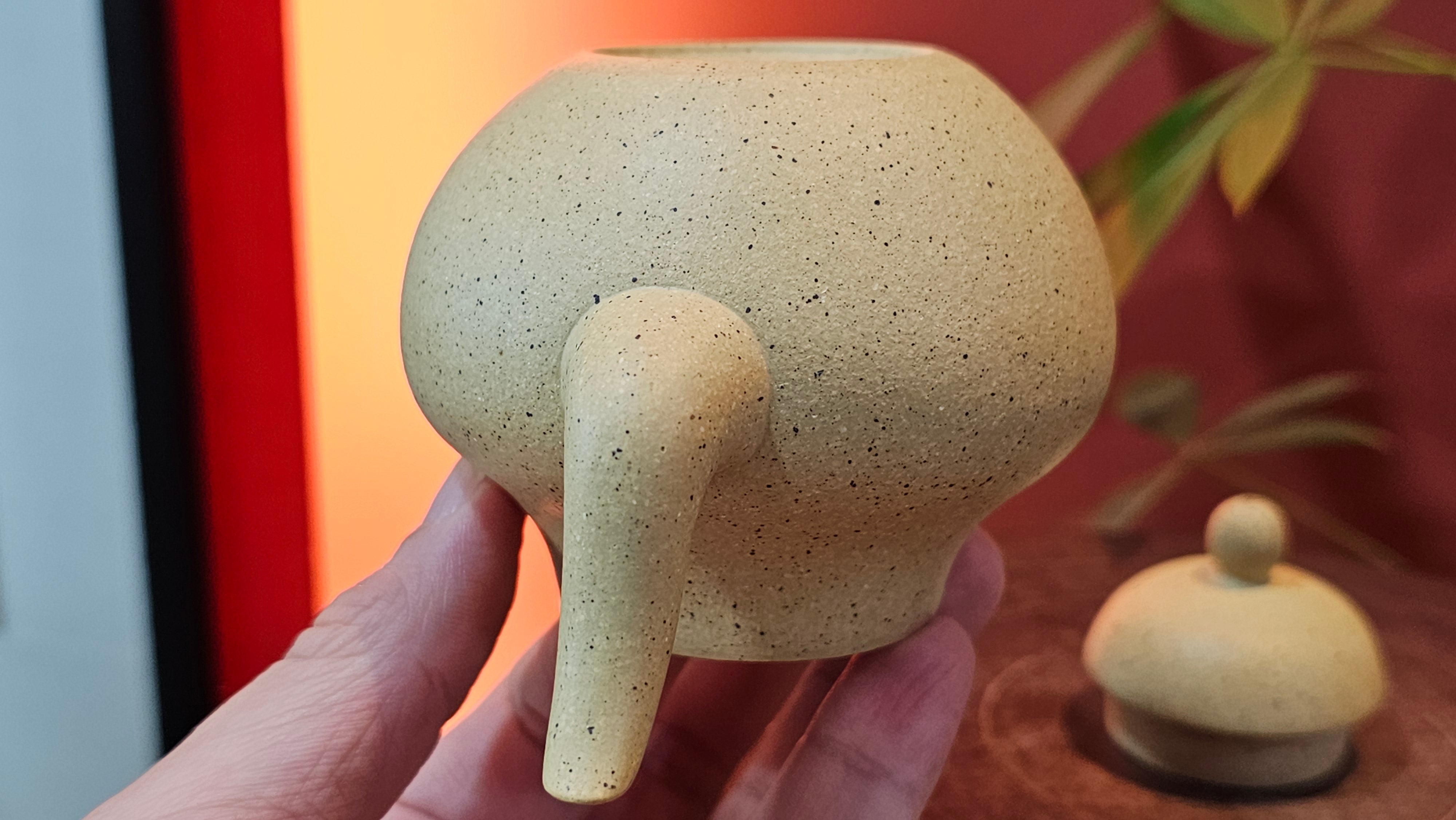 Si Ting 思亭, 191.3ml, Zhi Ma Duan Ni 芝麻段泥, by Craftsman Gu Xiao Ming 顾小明 ~ Congratulations to Mr G.T., 1954hrs 3rd June, Singapore 🇸🇬.