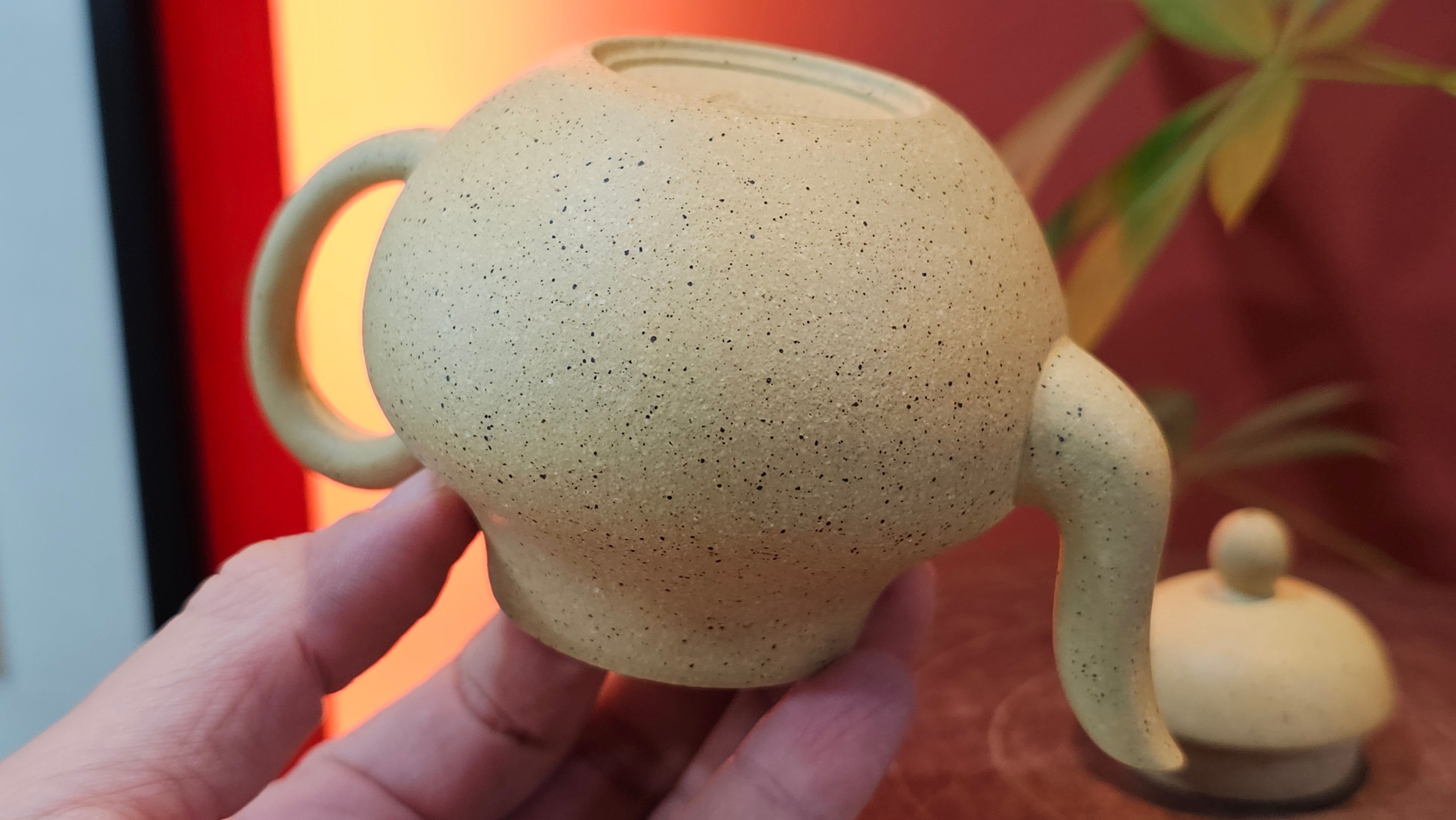 Si Ting 思亭, 191.3ml, Zhi Ma Duan Ni 芝麻段泥, by Craftsman Gu Xiao Ming 顾小明 ~ Congratulations to Mr G.T., 1954hrs 3rd June, Singapore 🇸🇬.