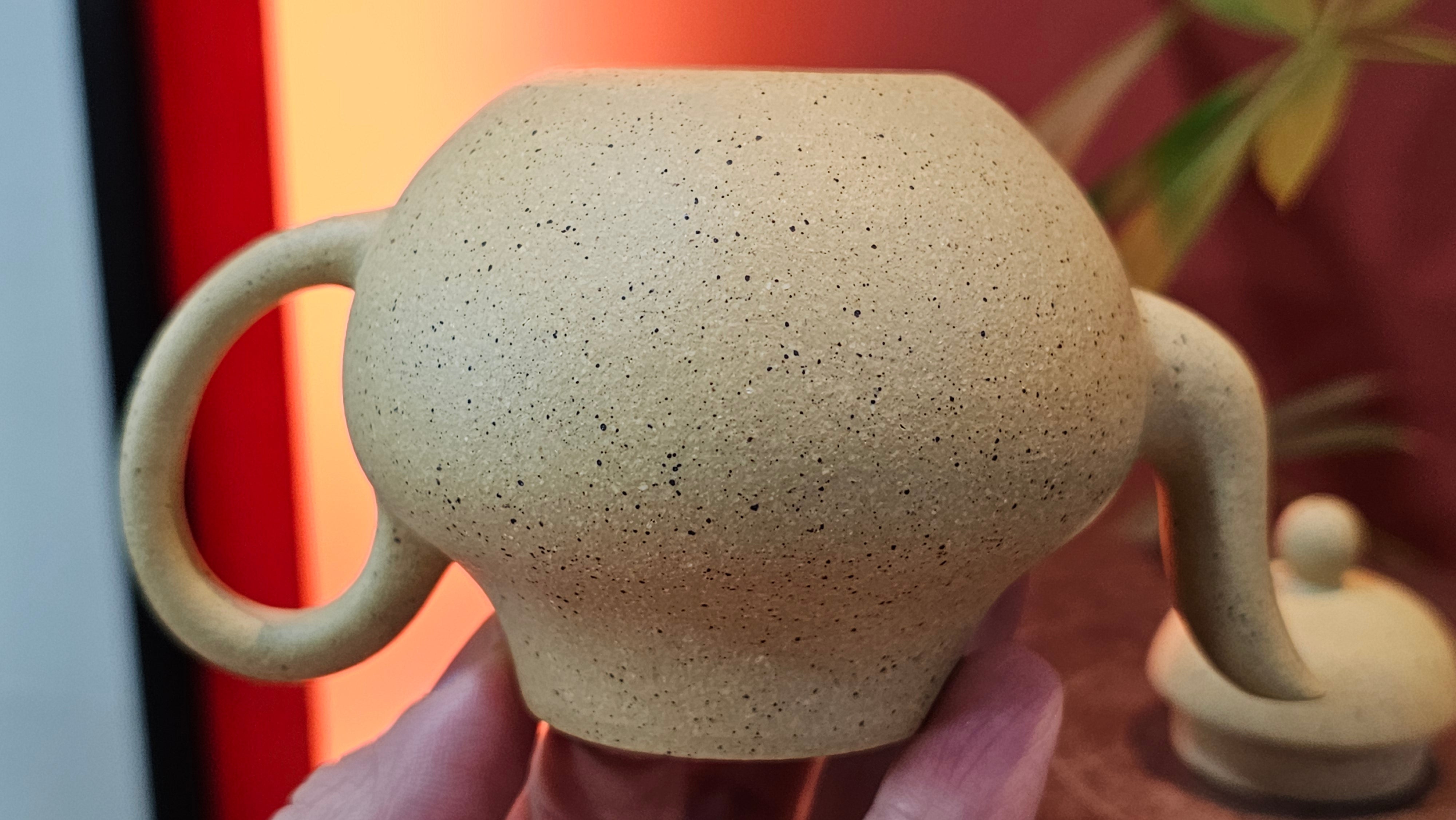 Si Ting 思亭, 191.3ml, Zhi Ma Duan Ni 芝麻段泥, by Craftsman Gu Xiao Ming 顾小明 ~ Congratulations to Mr G.T., 1954hrs 3rd June, Singapore 🇸🇬.