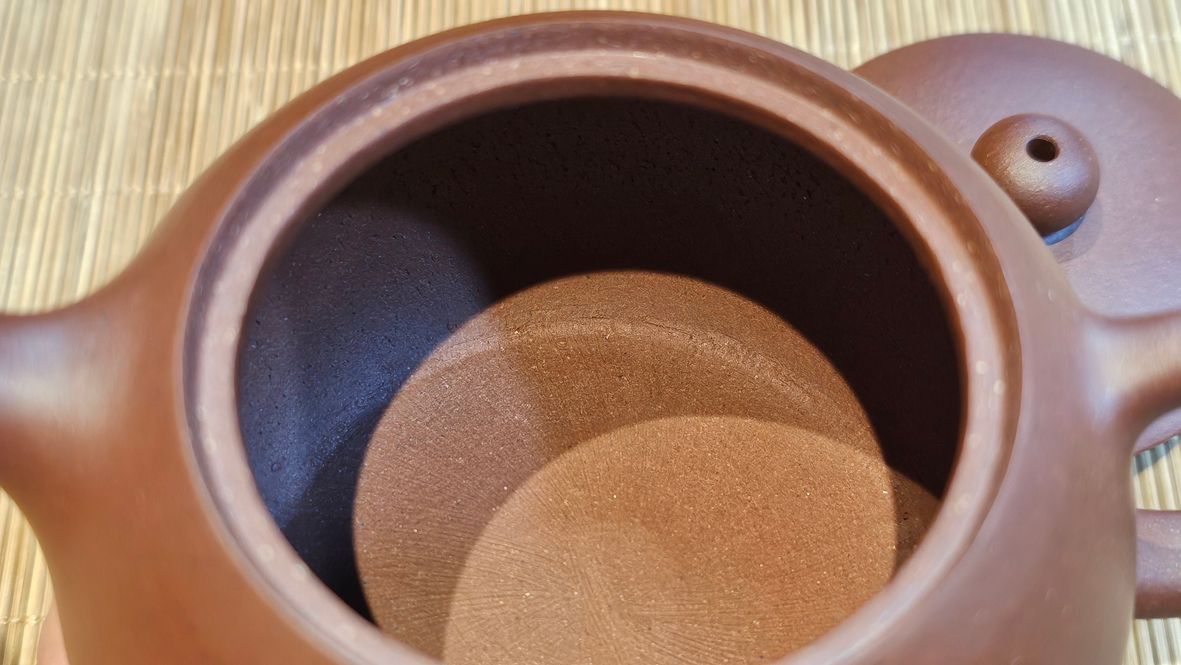 Xi Shi 西施, 219.1ml, Di Cao Qing Zi Ni 底槽青紫泥, by Craftsman Gu Xiao Ming 顾小明 ~ Congratulations to Mr G., 1347hrs 4th June 2025, Monument, CO.