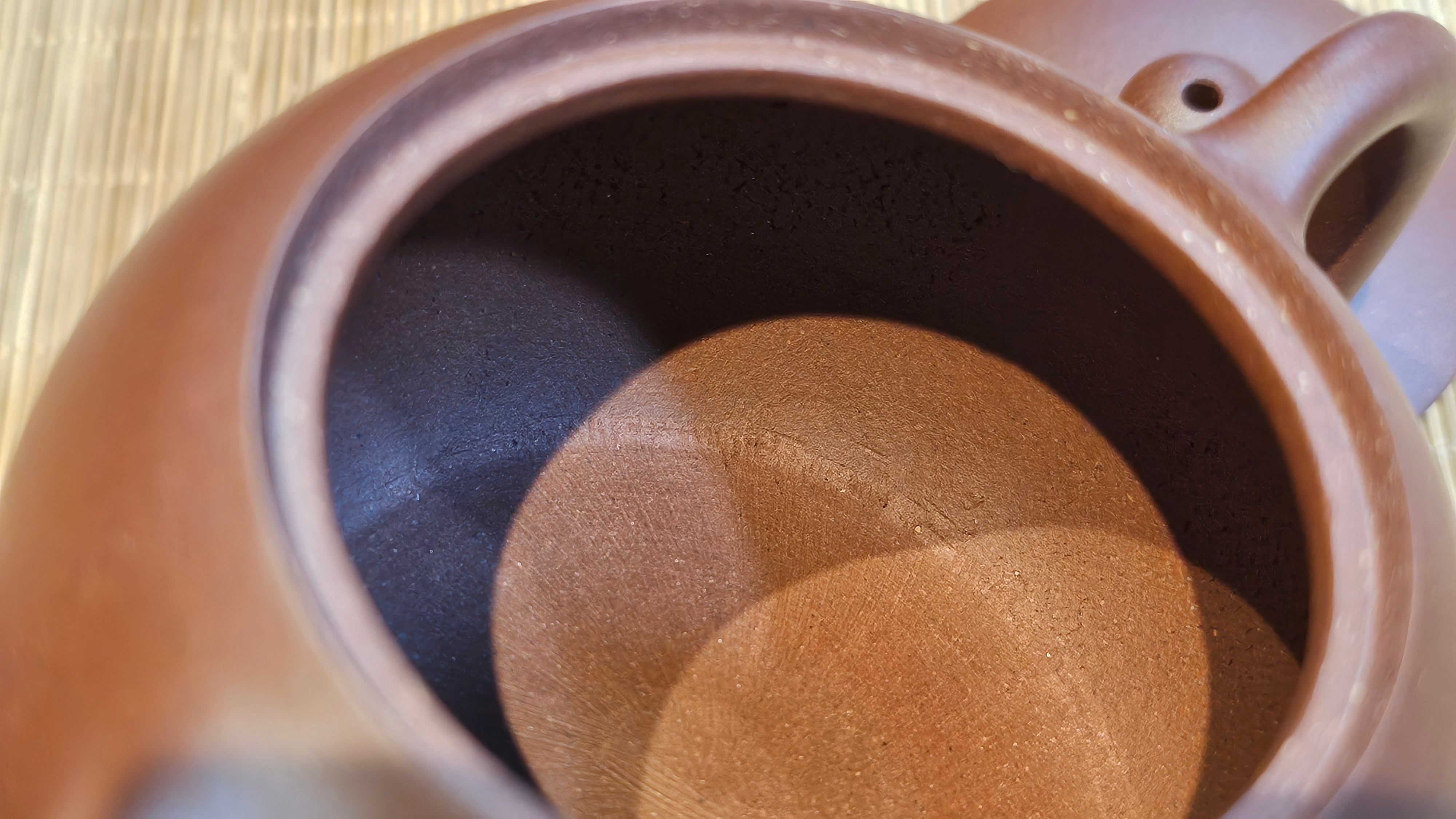 Xi Shi 西施, 219.1ml, Di Cao Qing Zi Ni 底槽青紫泥, by Craftsman Gu Xiao Ming 顾小明 ~ Congratulations to Mr G., 1347hrs 4th June 2025, Monument, CO.