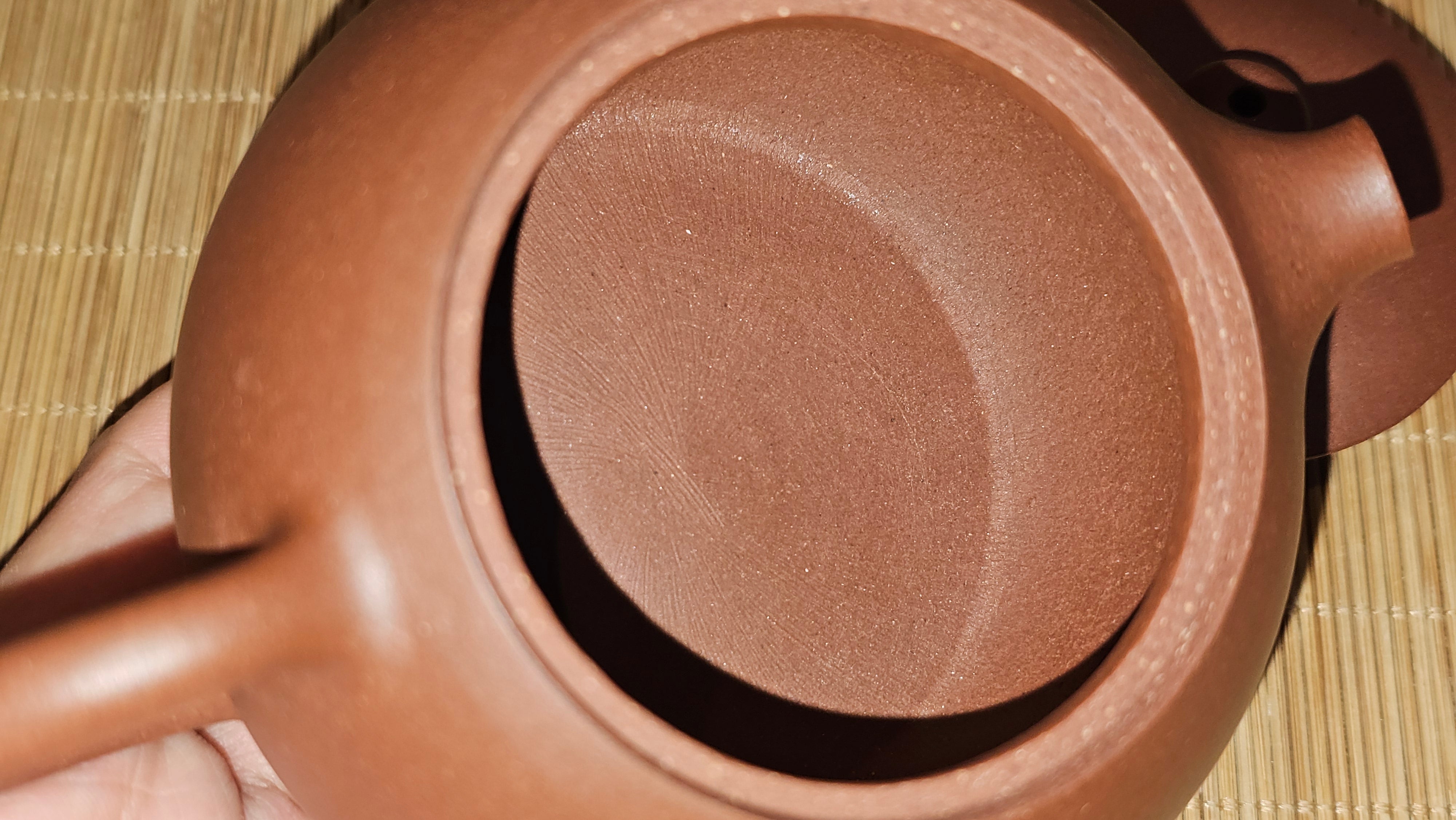 Xi Shi 西施, 219.1ml, Di Cao Qing Zi Ni 底槽青紫泥, by Craftsman Gu Xiao Ming 顾小明 ~ Congratulations to Mr G., 1347hrs 4th June 2025, Monument, CO.