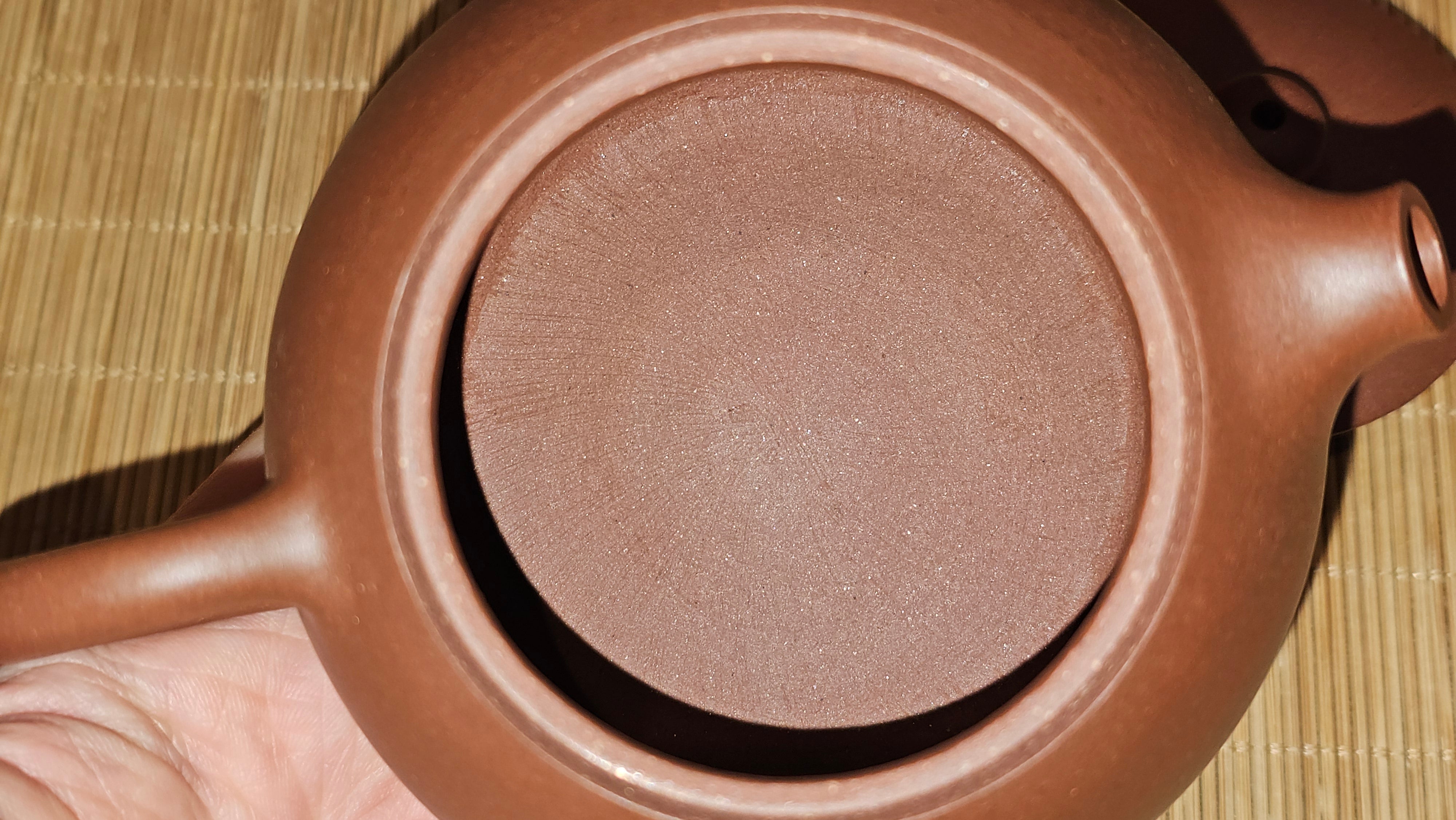 Xi Shi 西施, 219.1ml, Di Cao Qing Zi Ni 底槽青紫泥, by Craftsman Gu Xiao Ming 顾小明 ~ Congratulations to Mr G., 1347hrs 4th June 2025, Monument, CO.