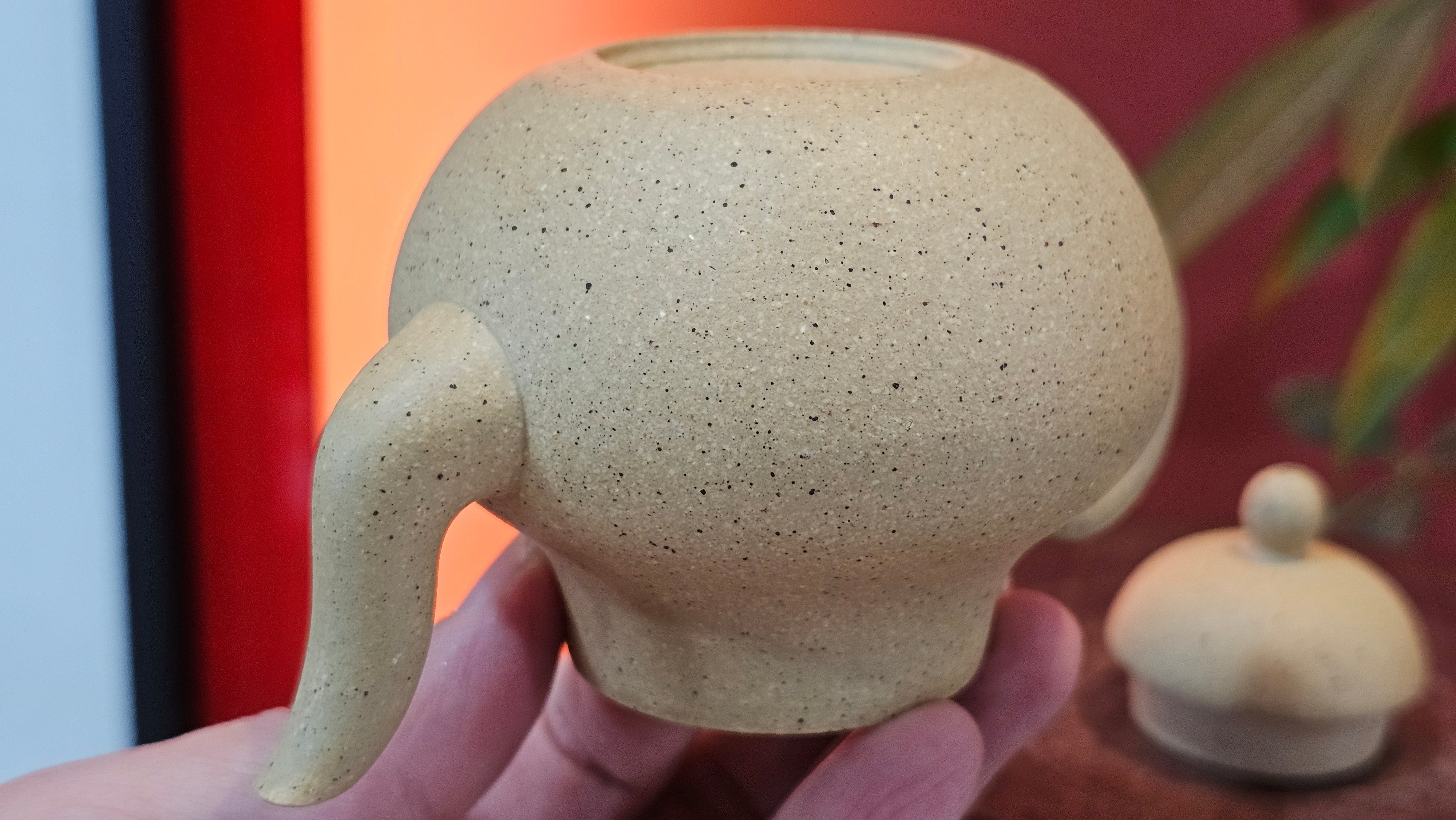 Si Ting 思亭, 193.3ml, Zhi Ma Duan Ni 芝麻段泥, by Craftsman Gu Xiao Ming 顾小明 ~ Congratulations to Mr J.J., 1304hrs 4th June 2025, Ontario, Canada 🇨🇦.