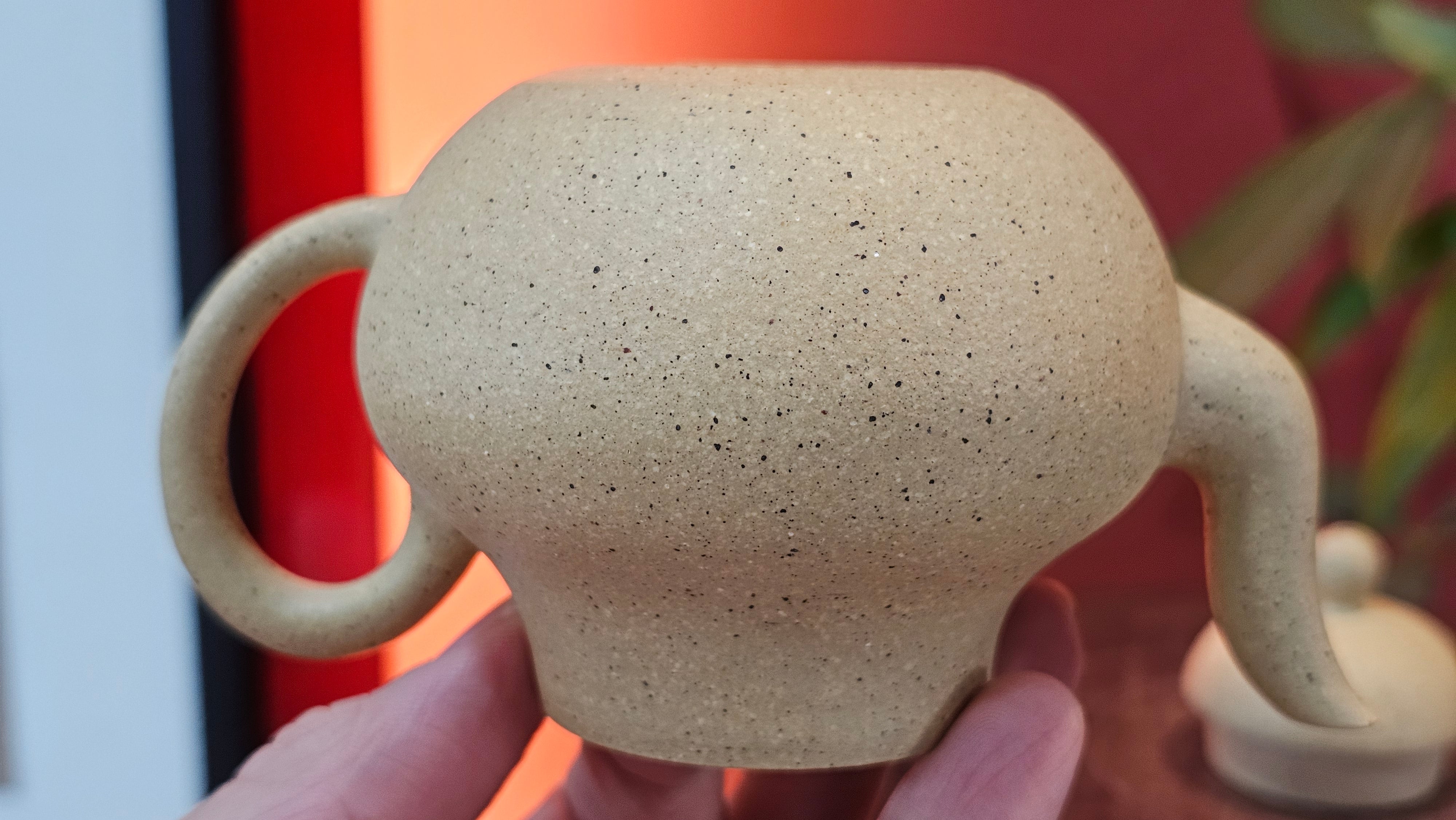 Si Ting 思亭, 193.3ml, Zhi Ma Duan Ni 芝麻段泥, by Craftsman Gu Xiao Ming 顾小明 ~ Congratulations to Mr J.J., 1304hrs 4th June 2025, Ontario, Canada 🇨🇦.