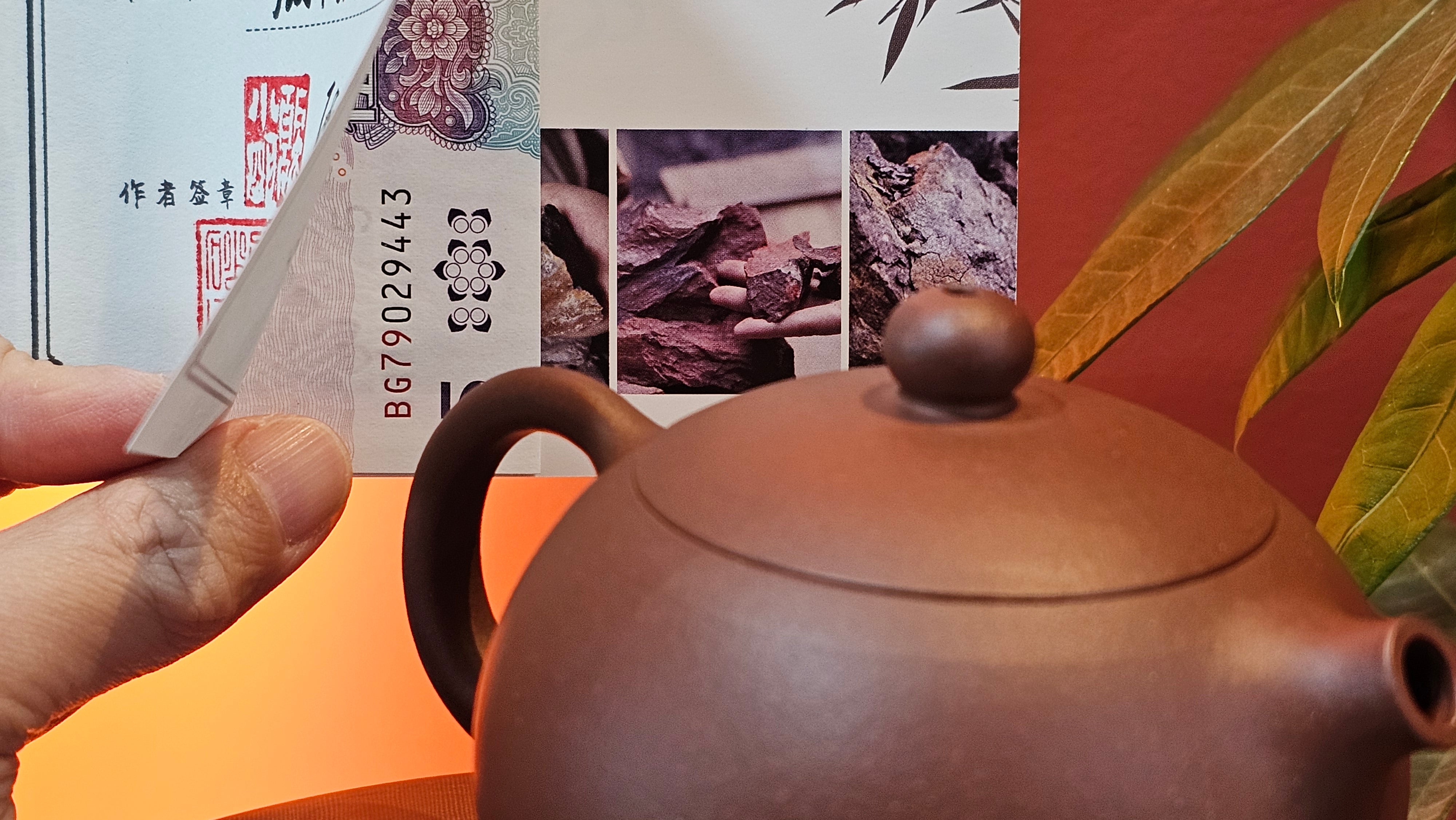 Xi Shi 西施, 219.1ml, Di Cao Qing Zi Ni 底槽青紫泥, by Craftsman Gu Xiao Ming 顾小明 ~ Congratulations to Mr G., 1347hrs 4th June 2025, Monument, CO.