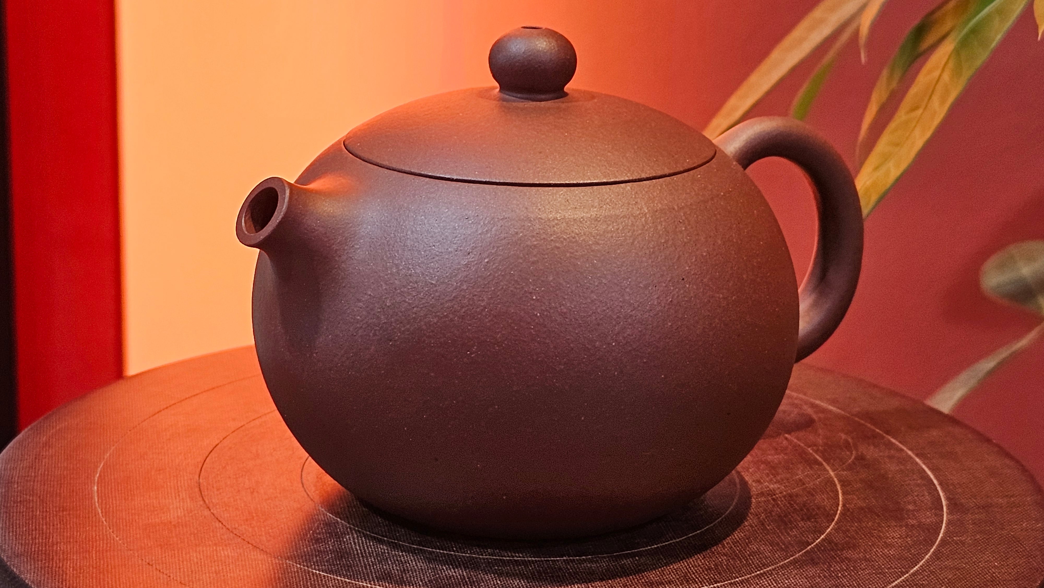 Xi Shi 西施, 219.1ml, Di Cao Qing Zi Ni 底槽青紫泥, by Craftsman Gu Xiao Ming 顾小明 ~ Congratulations to Mr G., 1347hrs 4th June 2025, Monument, CO.