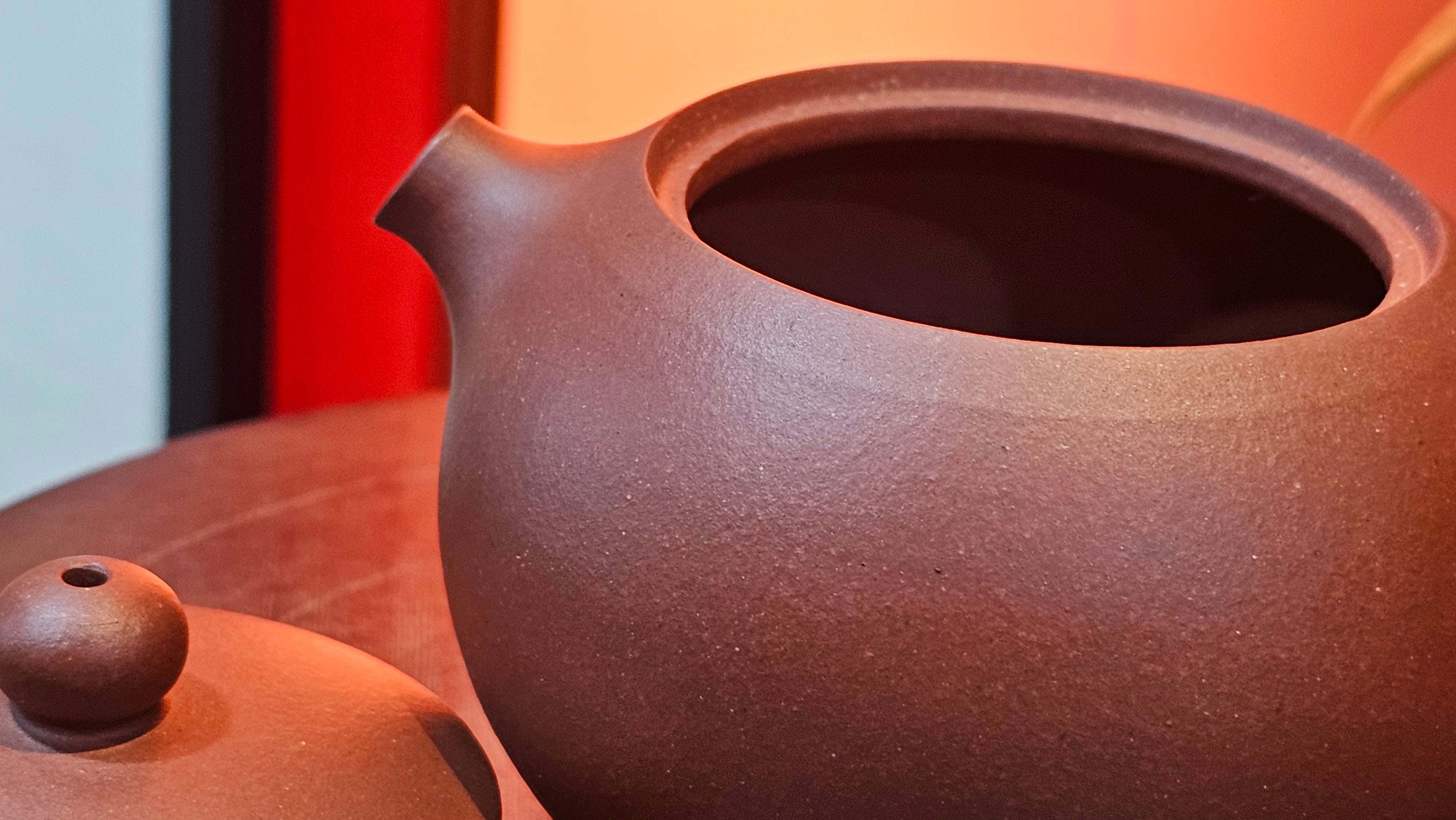 Xi Shi 西施, 219.1ml, Di Cao Qing Zi Ni 底槽青紫泥, by Craftsman Gu Xiao Ming 顾小明 ~ Congratulations to Mr G., 1347hrs 4th June 2025, Monument, CO.