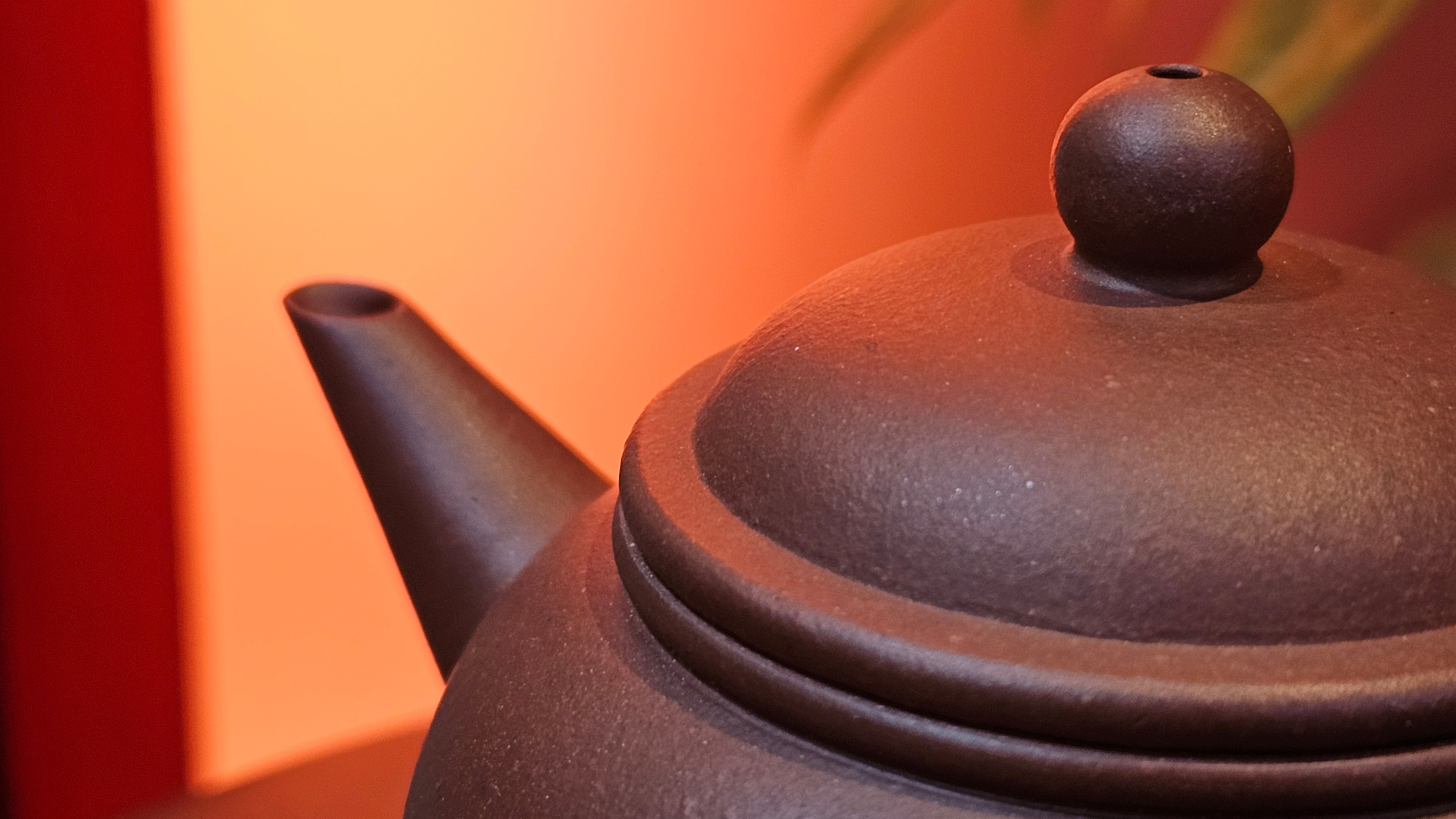 Shui Ping 水平, 163.9ml, Di Cao Qing Zi Ni 底槽青紫泥, by Craftsman Zhao Huai Xu 赵怀须。