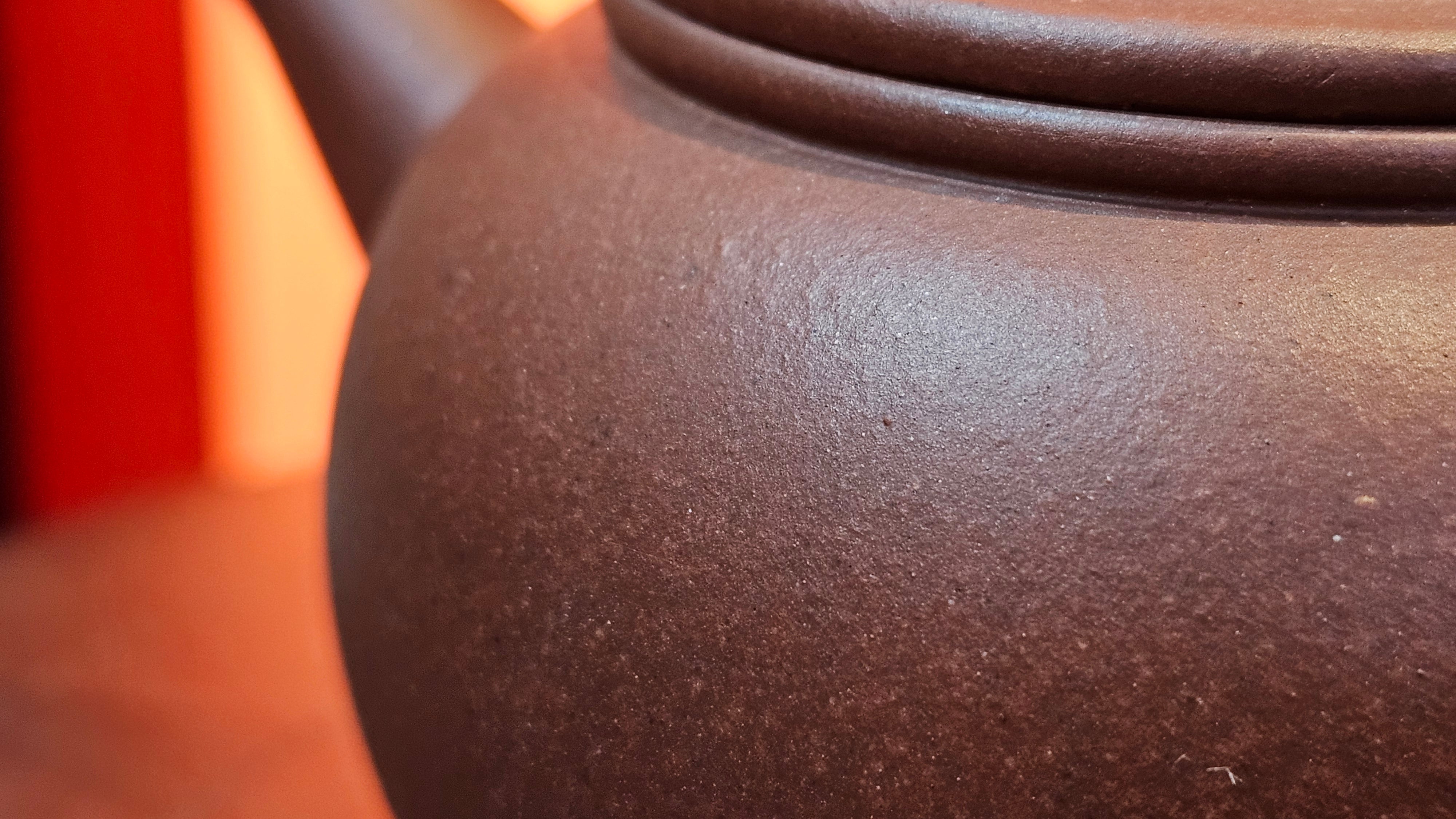 Shui Ping 水平, 163.9ml, Di Cao Qing Zi Ni 底槽青紫泥, by Craftsman Zhao Huai Xu 赵怀须。