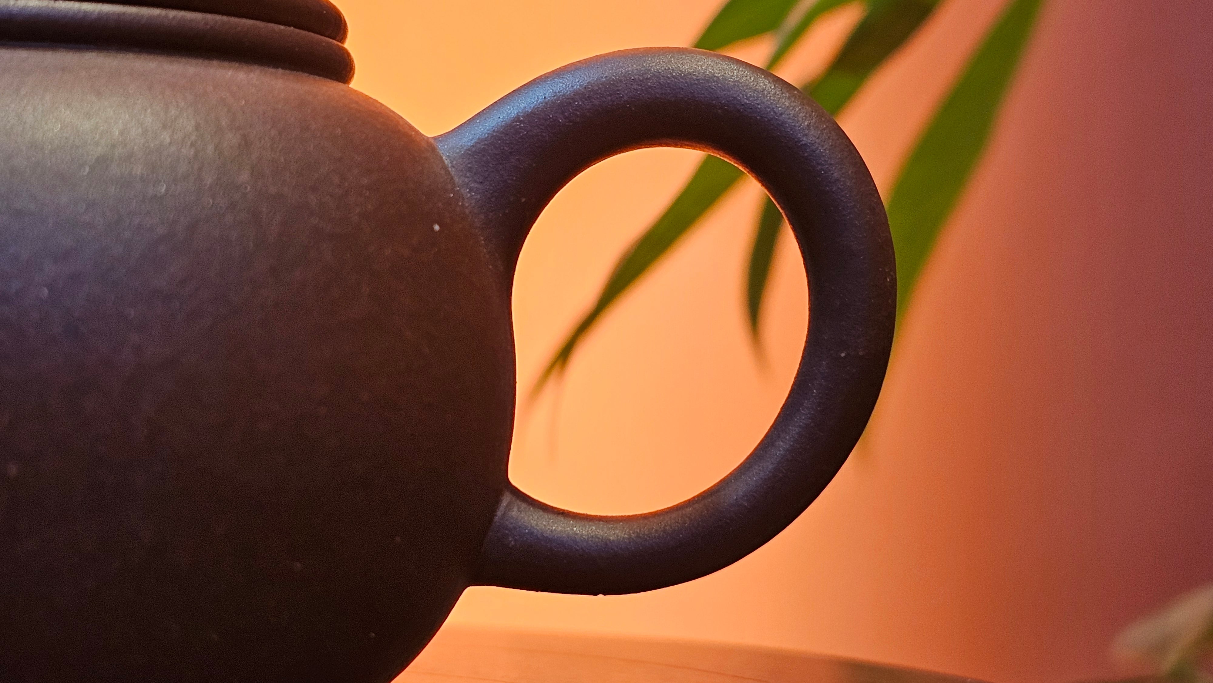 Shui Ping 水平, 163.9ml, Di Cao Qing Zi Ni 底槽青紫泥, by Craftsman Zhao Huai Xu 赵怀须。