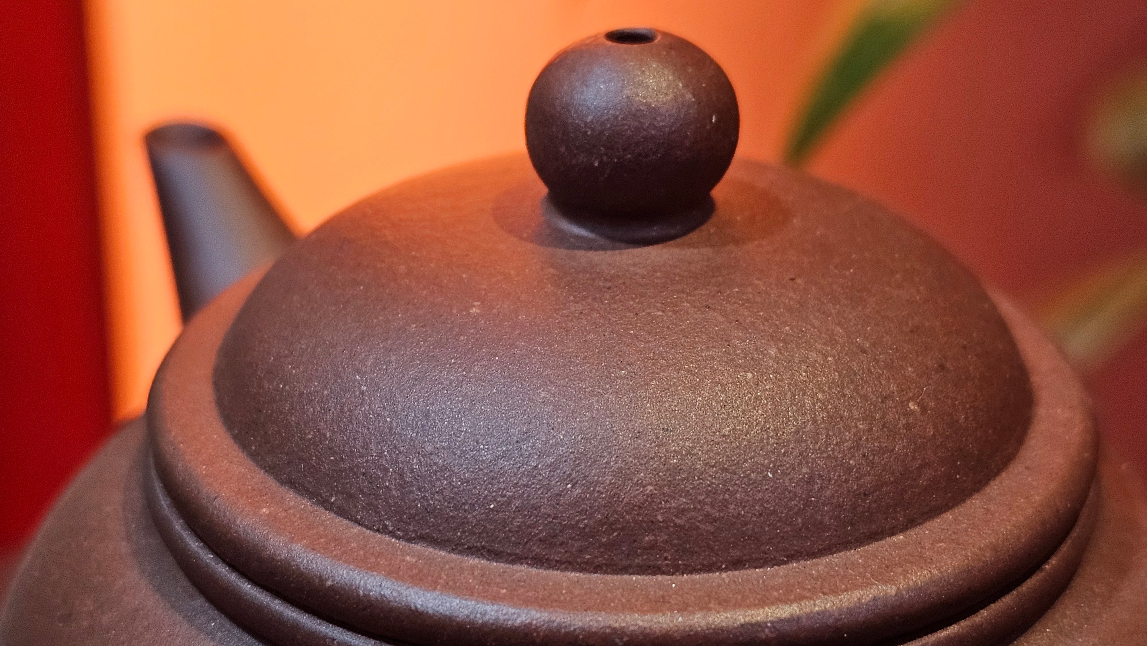 Shui Ping 水平, 163.9ml, Di Cao Qing Zi Ni 底槽青紫泥, by Craftsman Zhao Huai Xu 赵怀须。