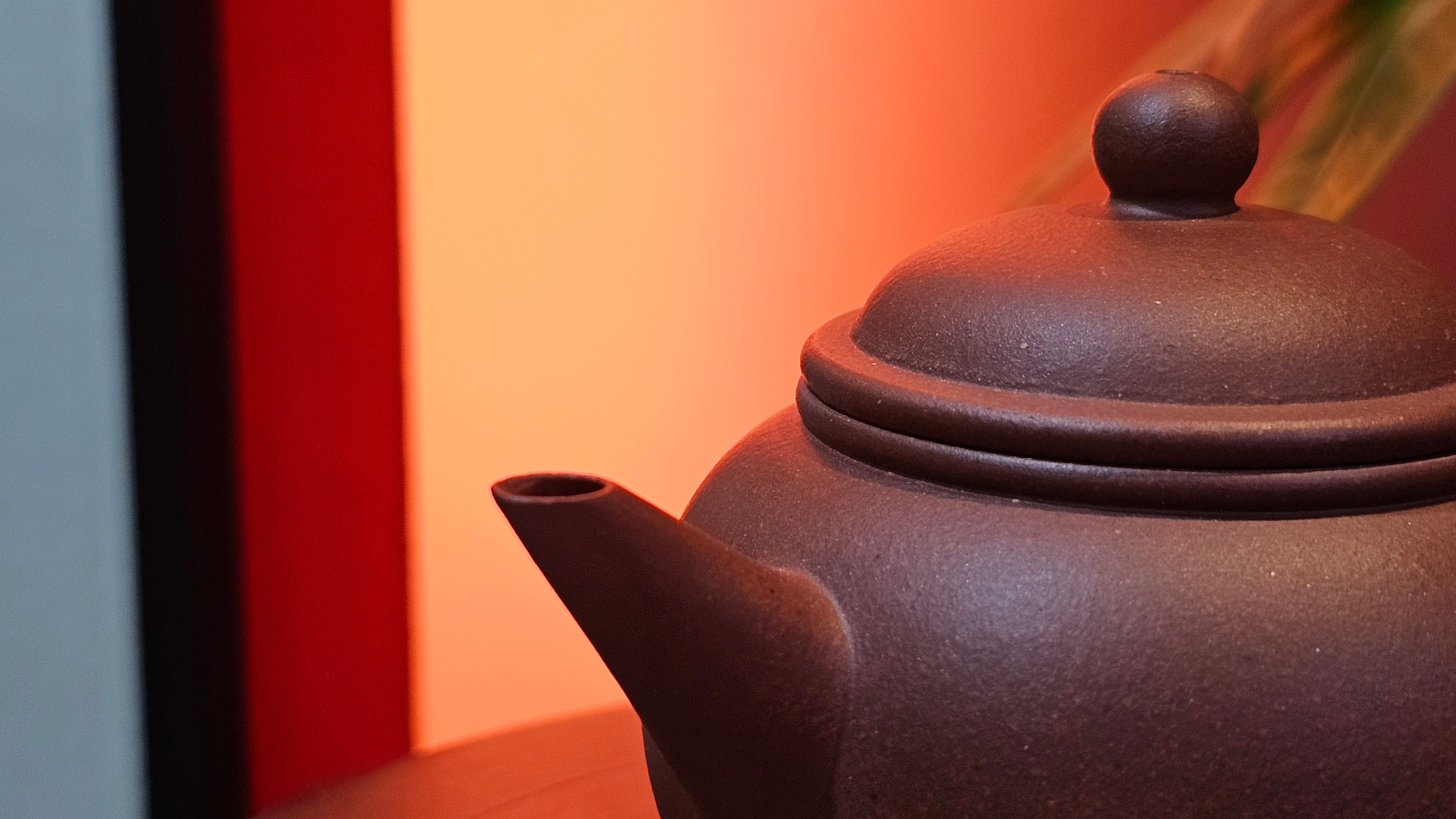 Shui Ping 水平, 163.9ml, Di Cao Qing Zi Ni 底槽青紫泥, by Craftsman Zhao Huai Xu 赵怀须。