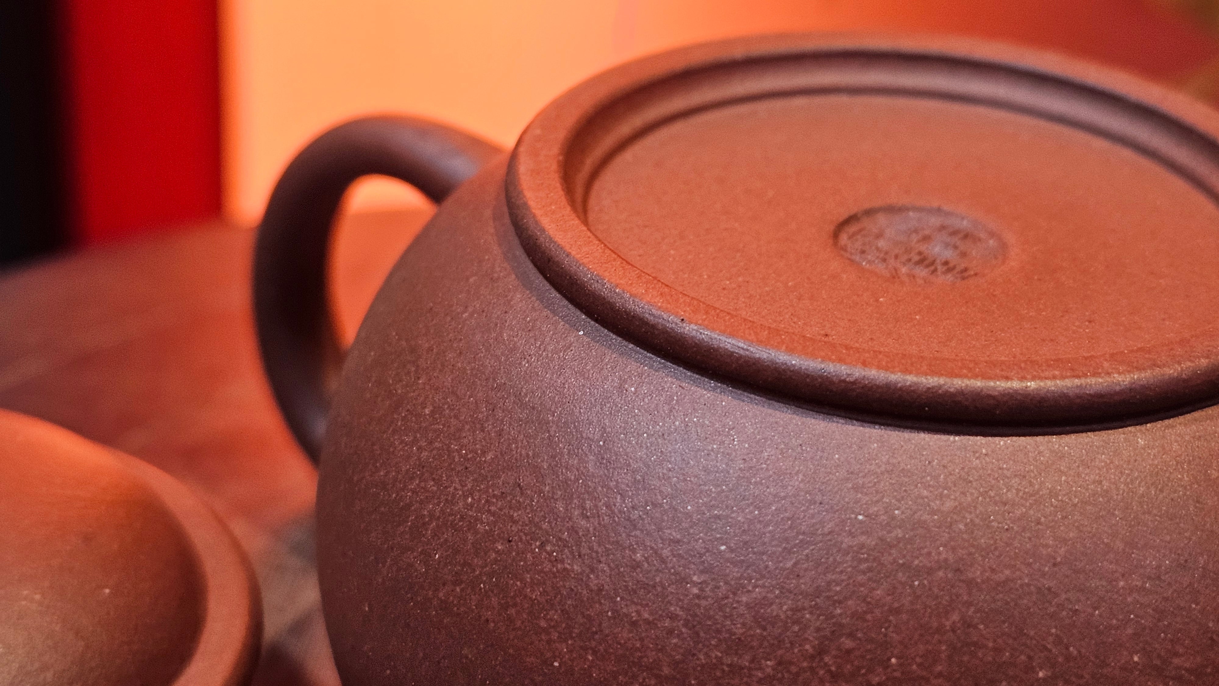 Shui Ping 水平, 163.9ml, Di Cao Qing Zi Ni 底槽青紫泥, by Craftsman Zhao Huai Xu 赵怀须。