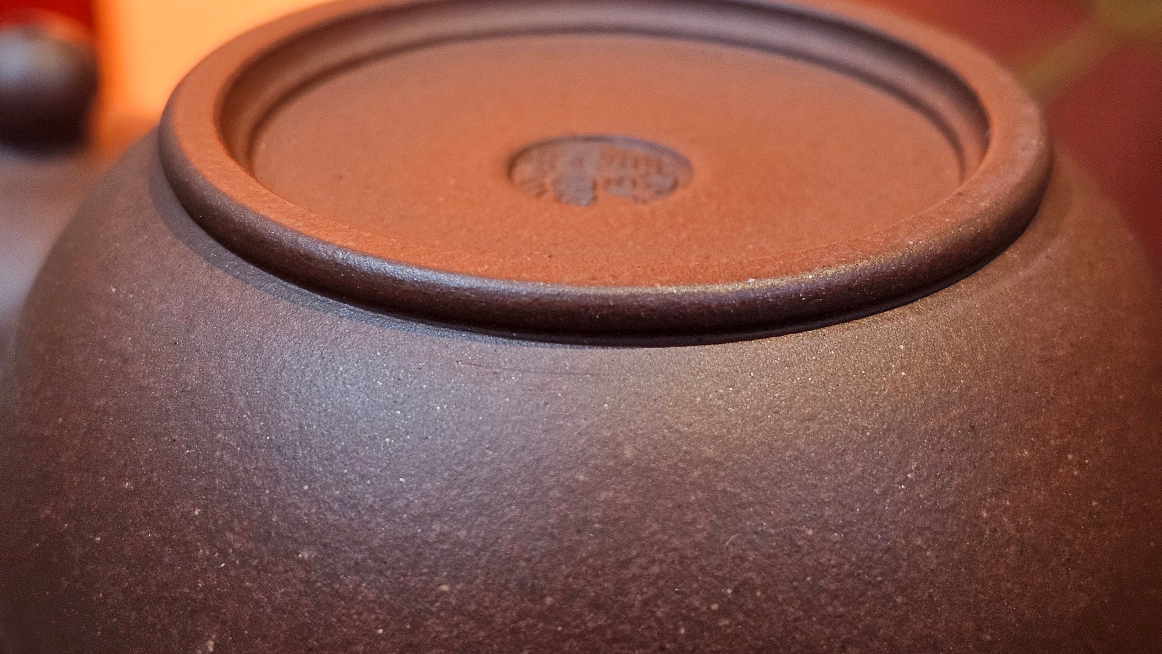 Shui Ping 水平, 163.9ml, Di Cao Qing Zi Ni 底槽青紫泥, by Craftsman Zhao Huai Xu 赵怀须。