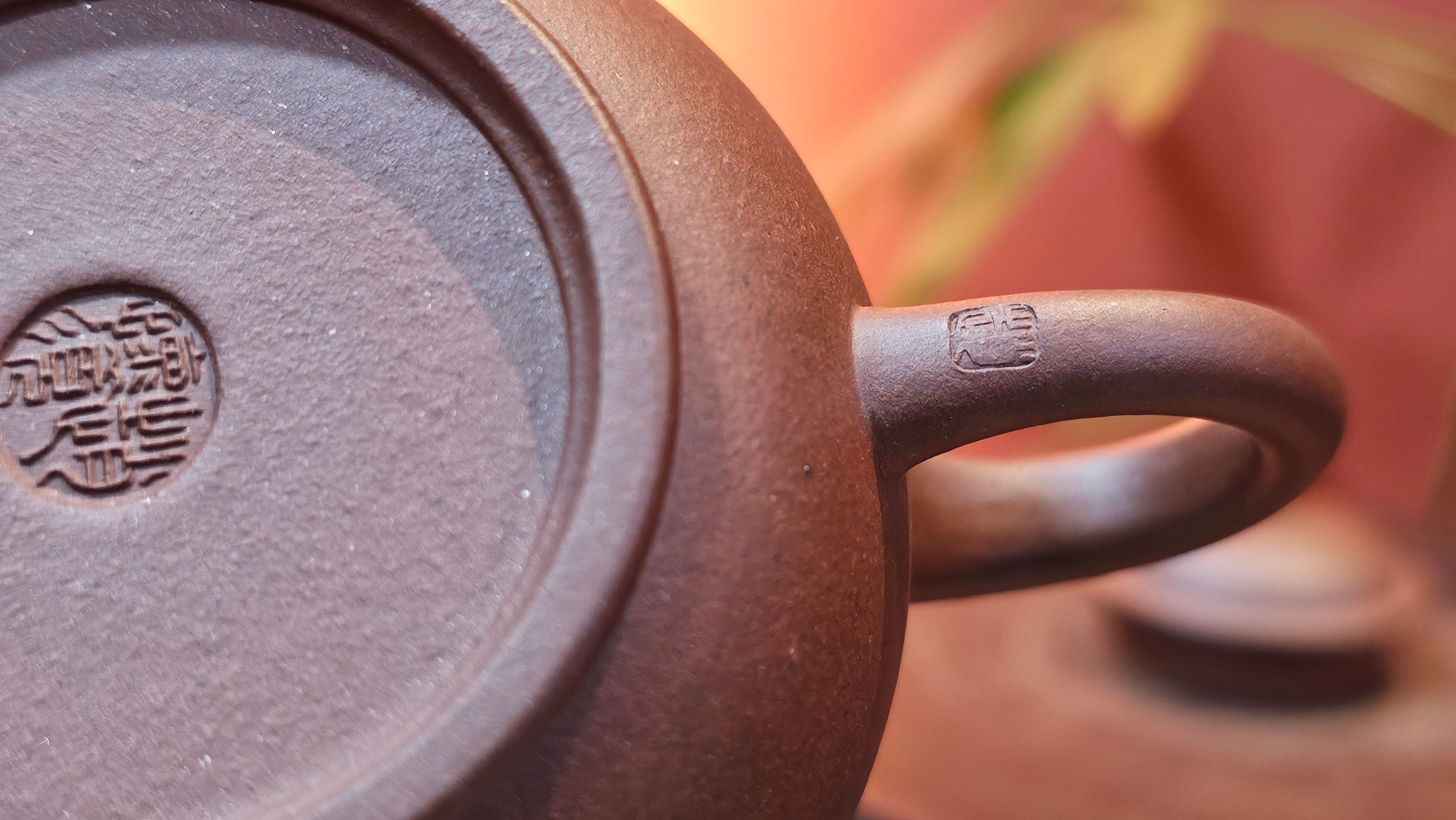 Shui Ping 水平, 163.9ml, Di Cao Qing Zi Ni 底槽青紫泥, by Craftsman Zhao Huai Xu 赵怀须。