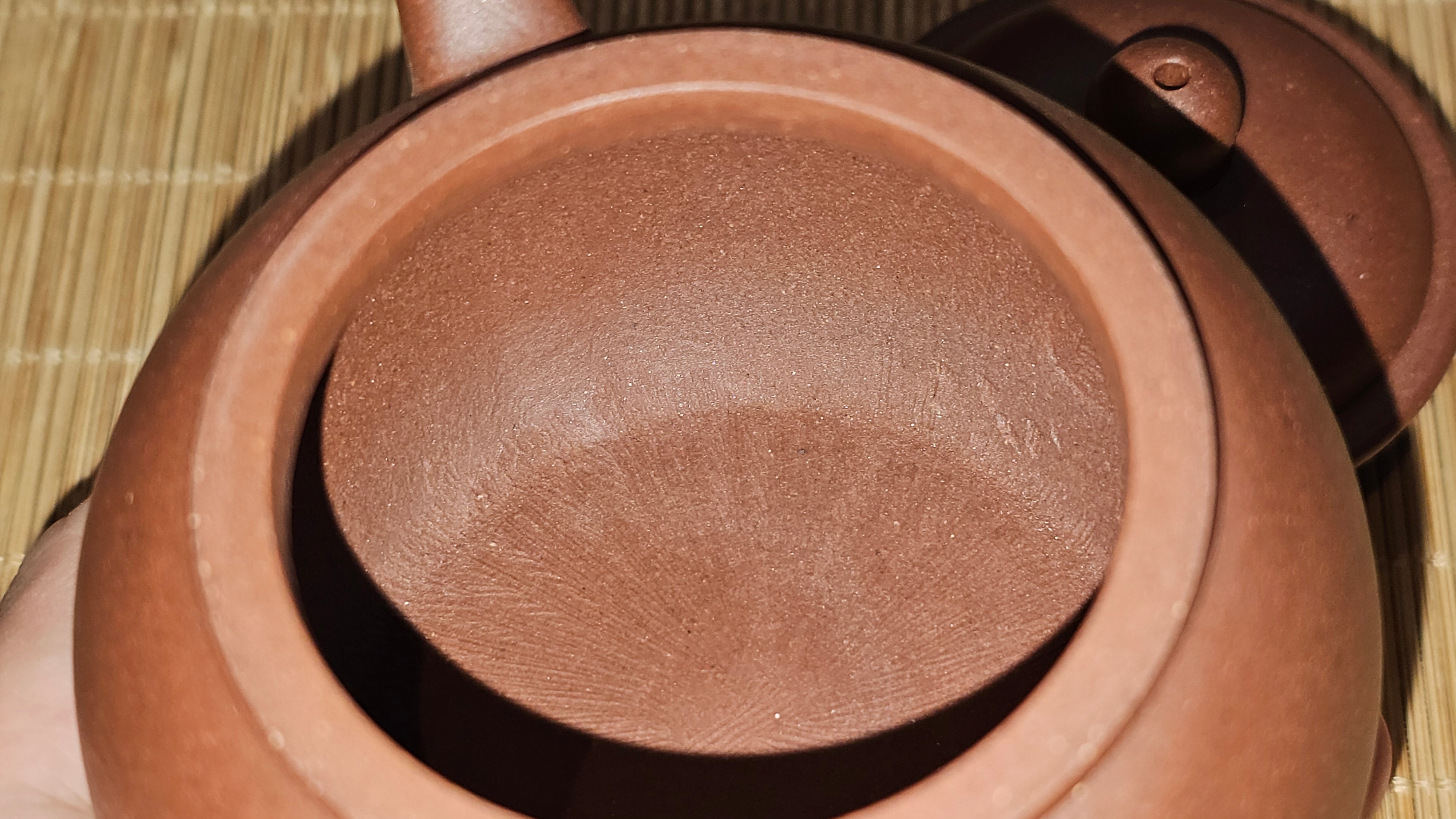 Shui Ping 水平, 163.9ml, Di Cao Qing Zi Ni 底槽青紫泥, by Craftsman Zhao Huai Xu 赵怀须。