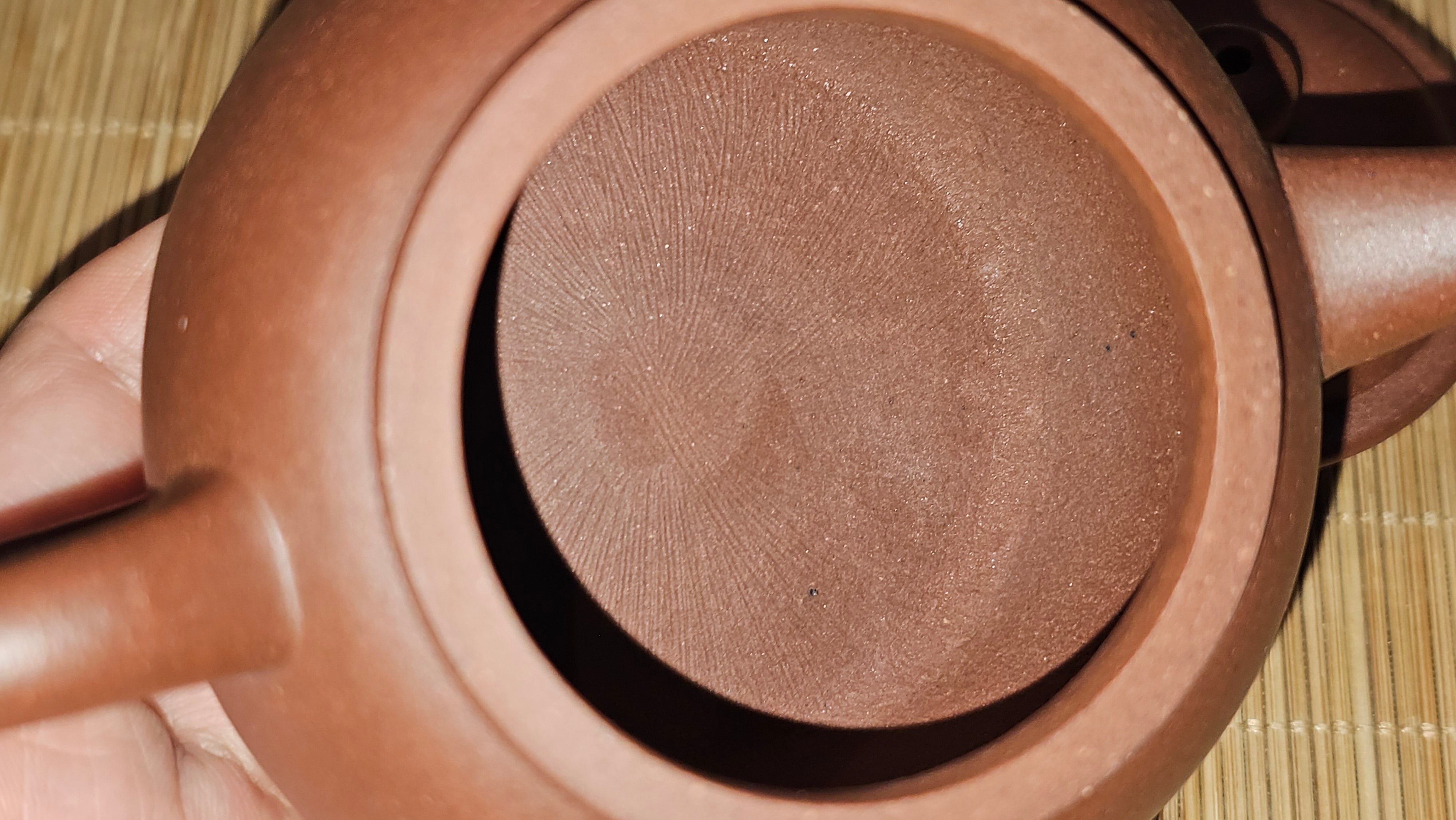 Shui Ping 水平, 163.9ml, Di Cao Qing Zi Ni 底槽青紫泥, by Craftsman Zhao Huai Xu 赵怀须。