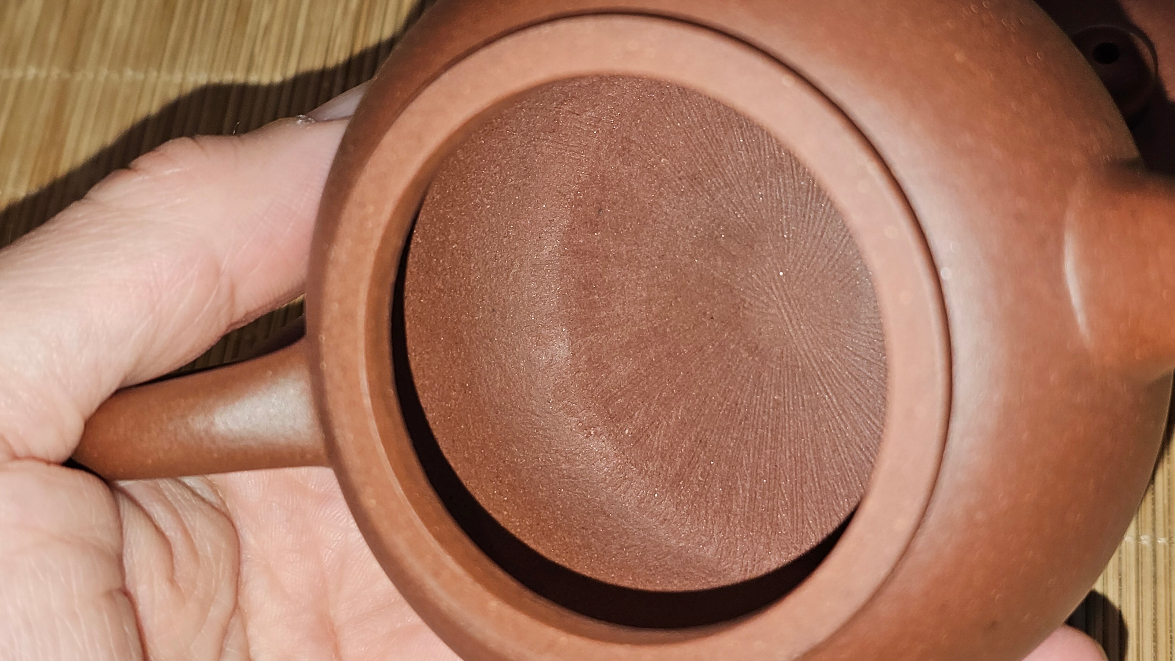 Shui Ping 水平, 163.9ml, Di Cao Qing Zi Ni 底槽青紫泥, by Craftsman Zhao Huai Xu 赵怀须。