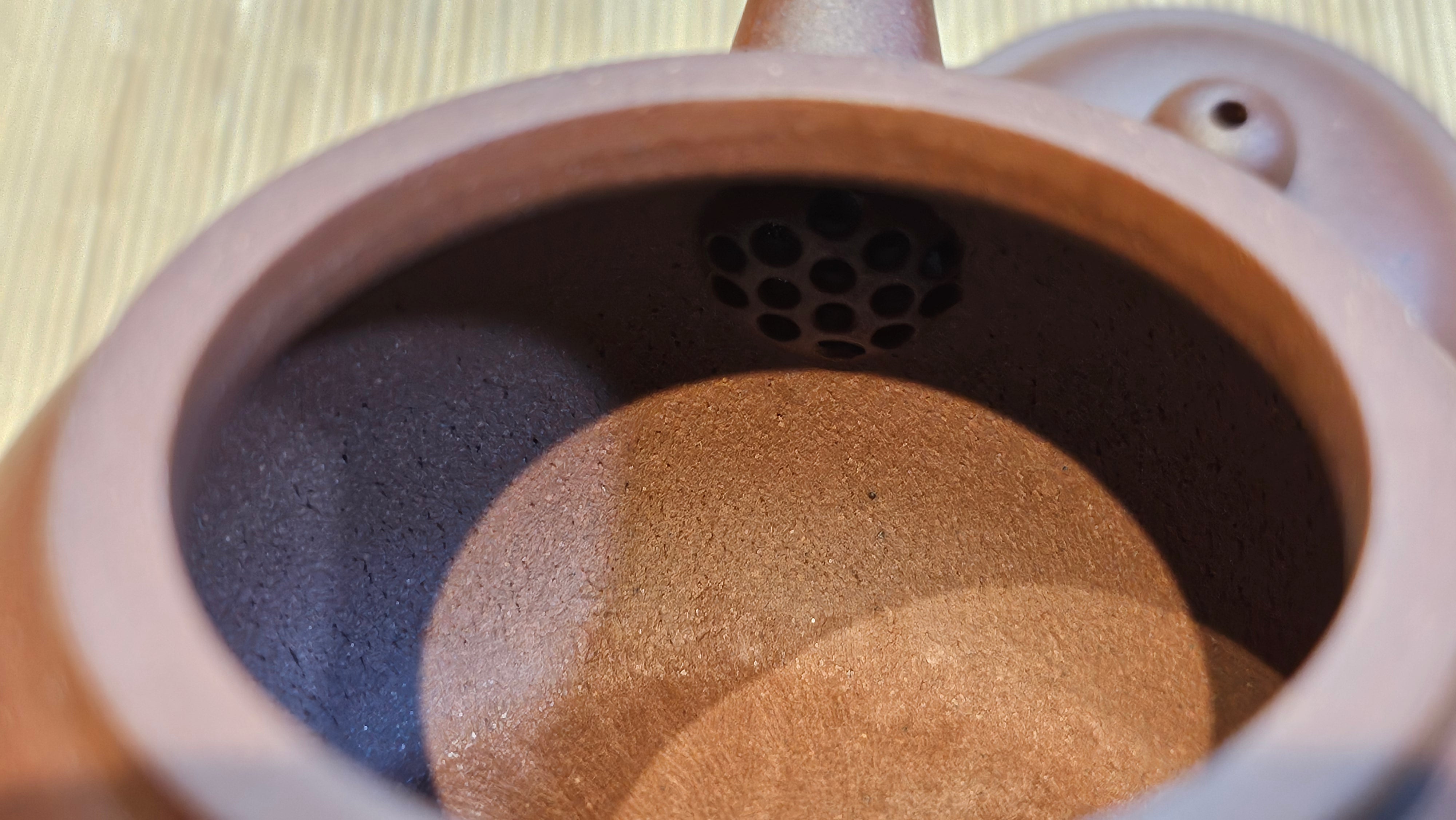 Shui Ping 水平, 163.9ml, Di Cao Qing Zi Ni 底槽青紫泥, by Craftsman Zhao Huai Xu 赵怀须。