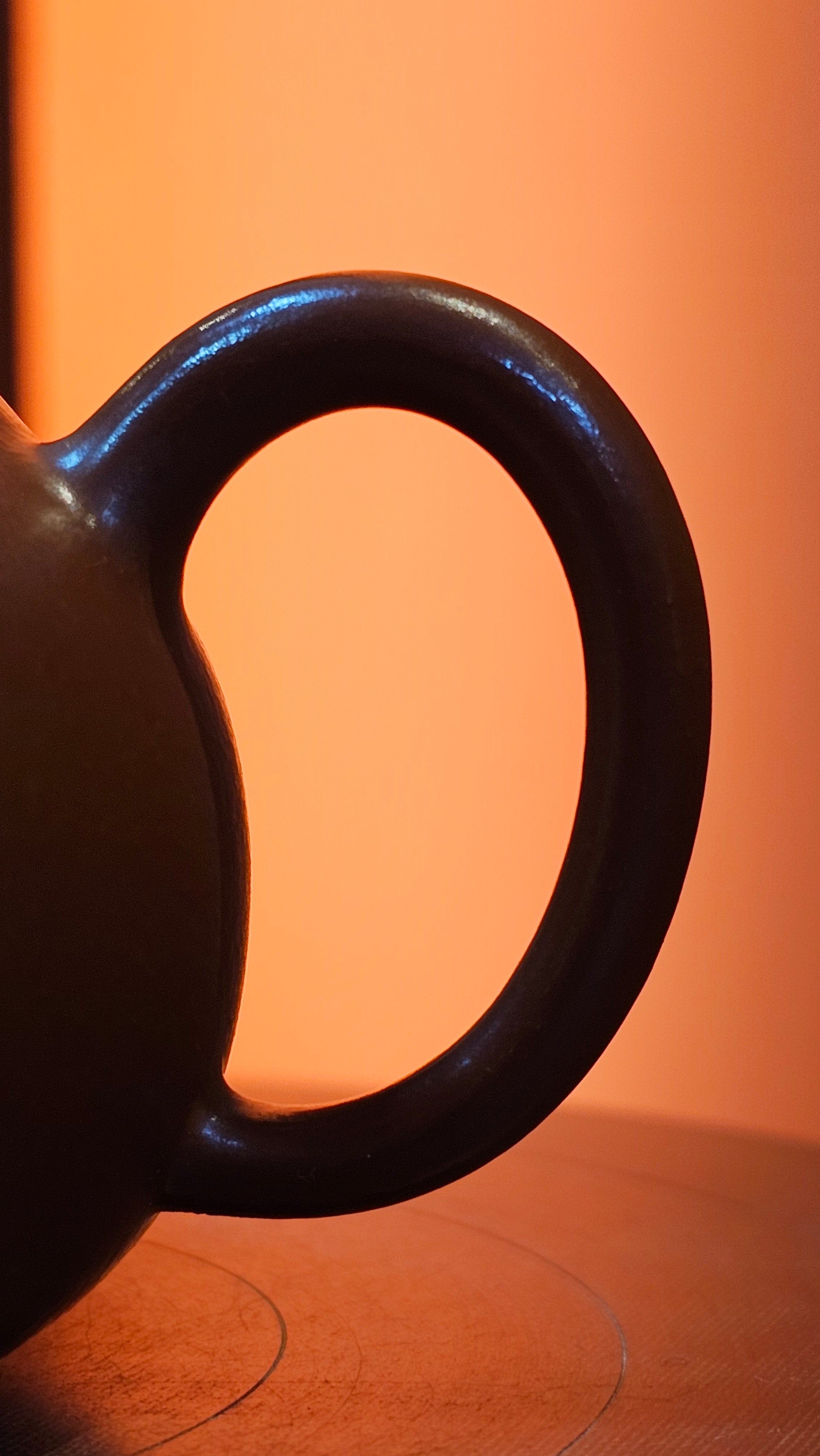 Qie Gua 茄瓜, 142.6ml, Xiao Mei Yao Zhu Ni 小煤窑朱泥,  by our Collaborative Craftsman Wang Hui 王慧。