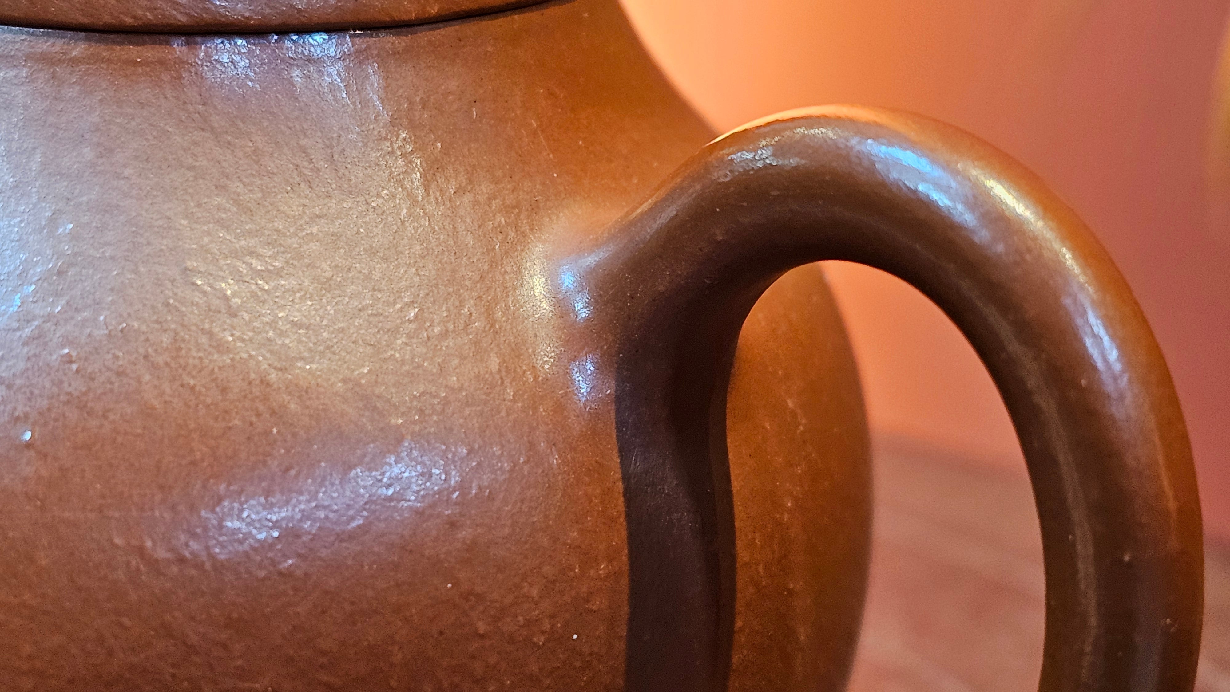 Qie Gua 茄瓜, 142.6ml, Xiao Mei Yao Zhu Ni 小煤窑朱泥,  by our Collaborative Craftsman Wang Hui 王慧。