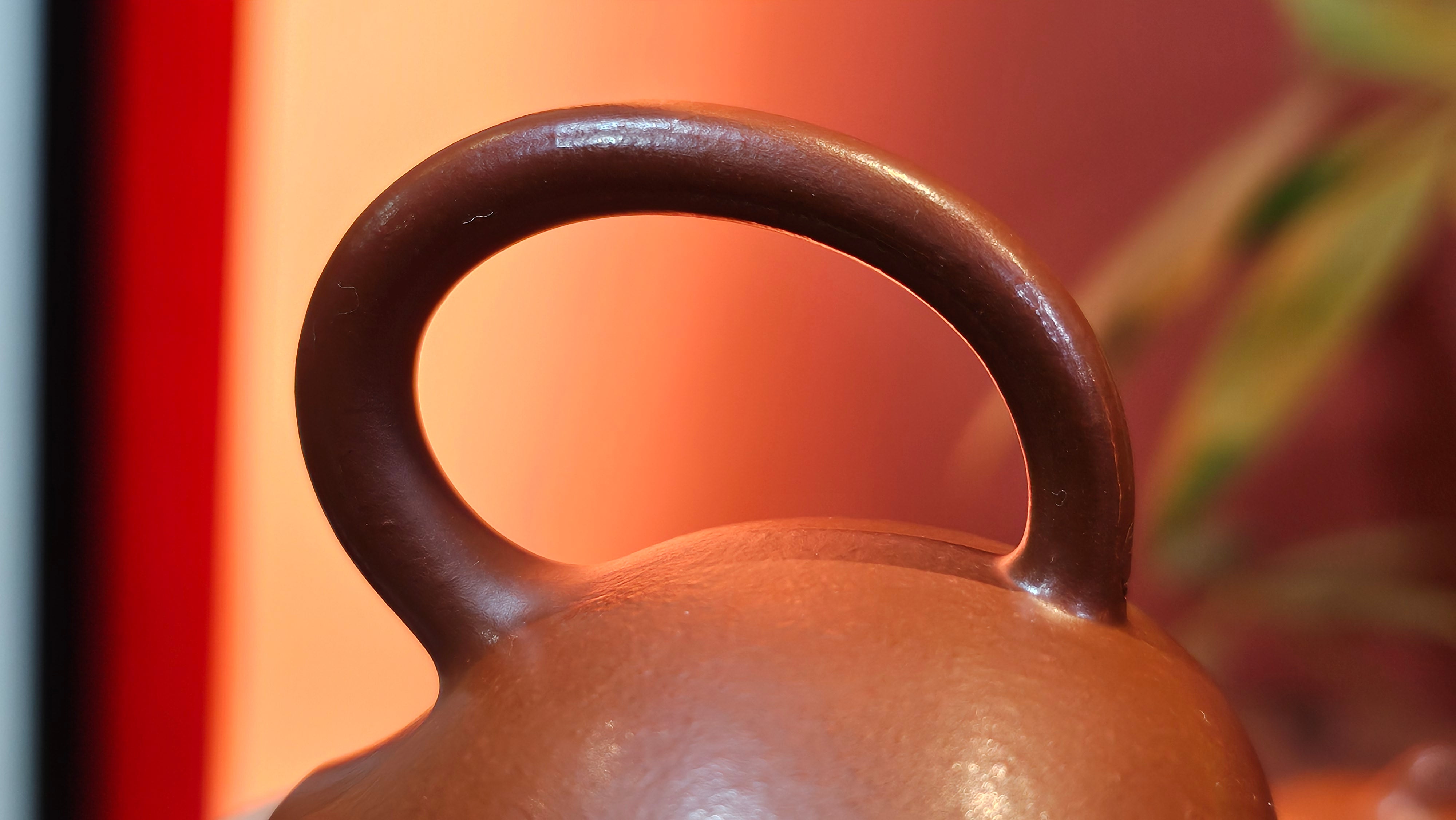 Qie Gua 茄瓜, 142.6ml, Xiao Mei Yao Zhu Ni 小煤窑朱泥,  by our Collaborative Craftsman Wang Hui 王慧。