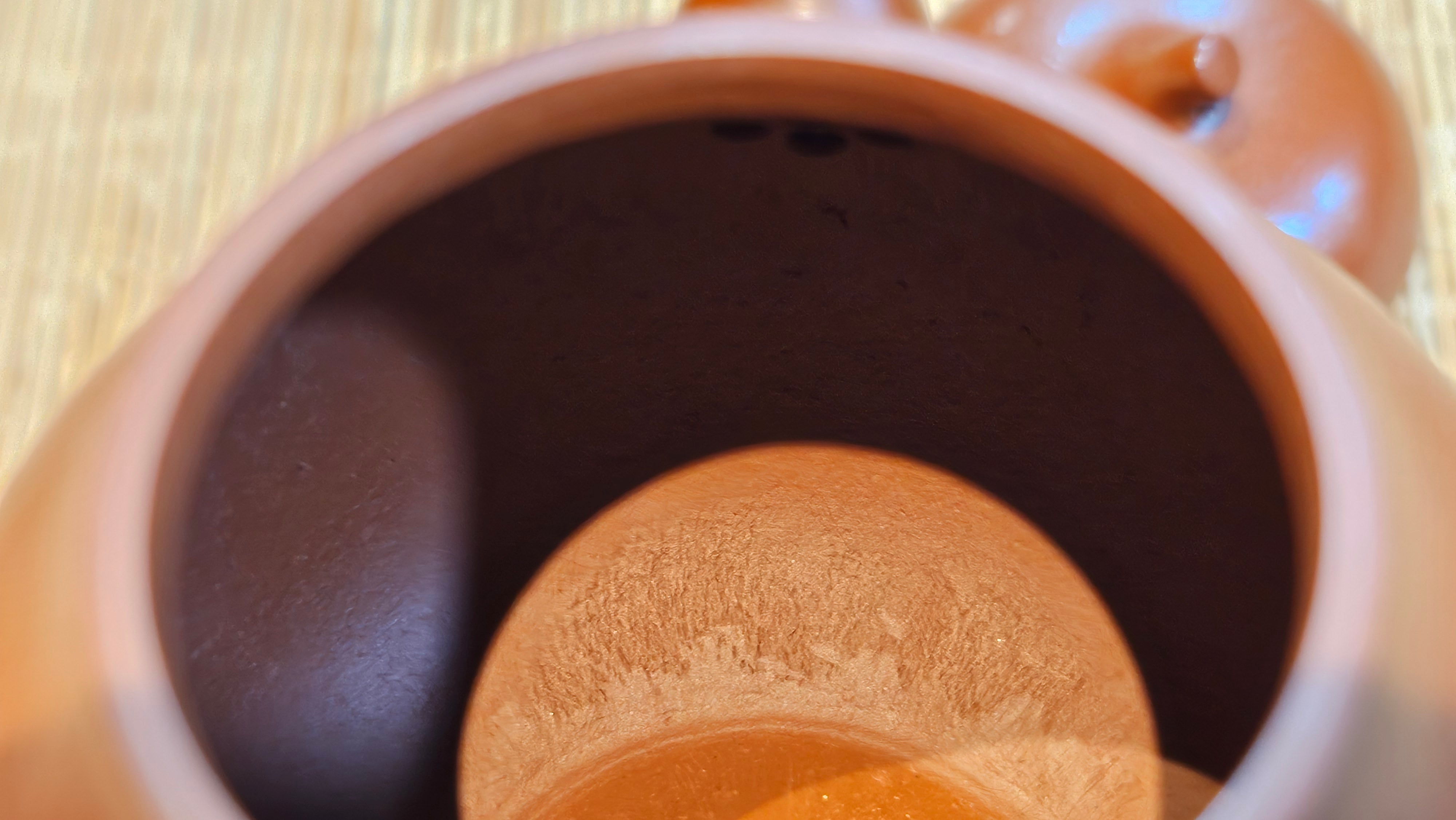 Qie Gua 茄瓜, 142.6ml, Xiao Mei Yao Zhu Ni 小煤窑朱泥,  by our Collaborative Craftsman Wang Hui 王慧。