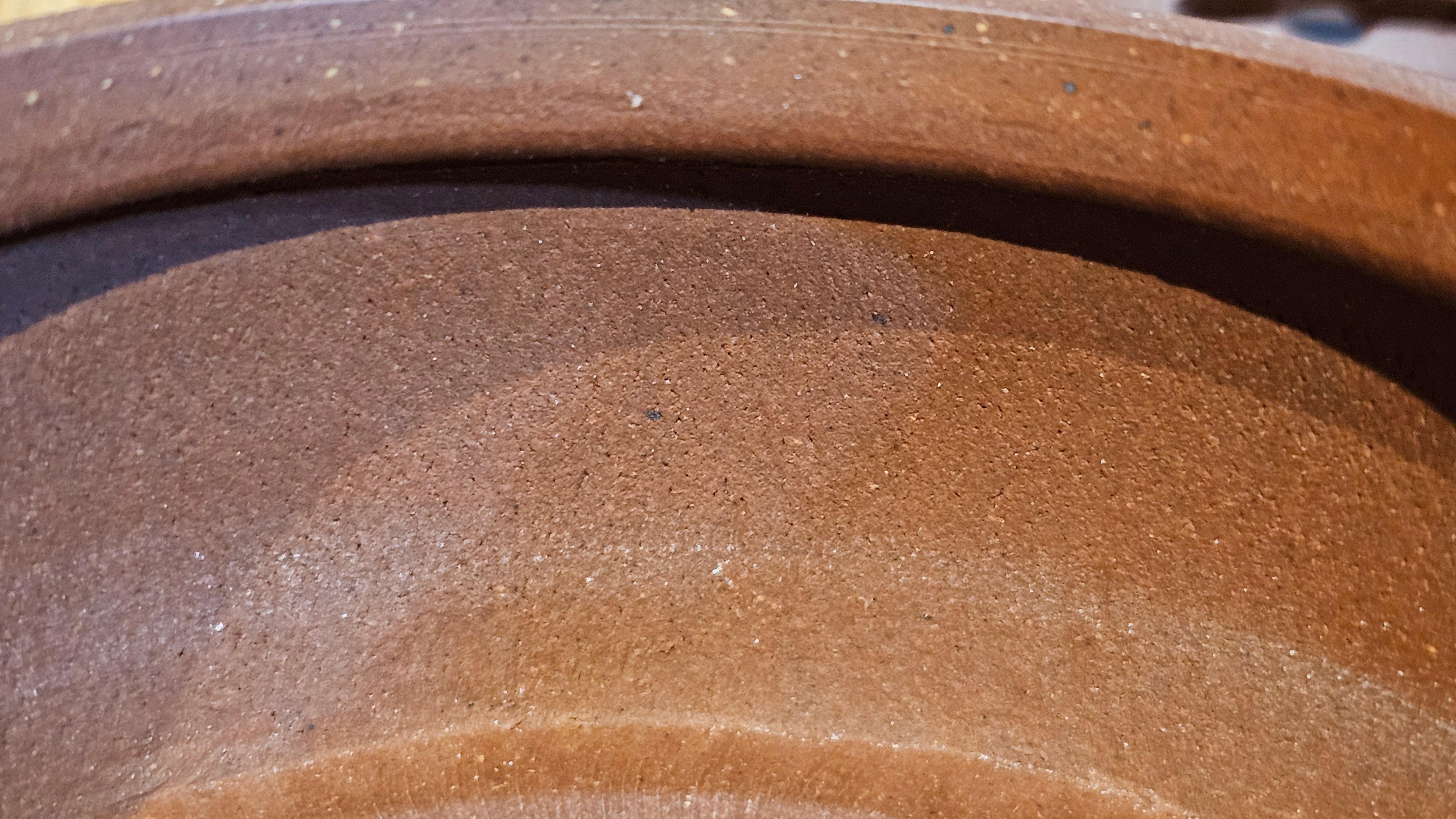 Han Wa 汉瓦, 146.5ml!  Small Volume ~ Low-Slung, Broad Han Wa!  Di Cao Qing Zi Ni 底槽青紫泥, by Craftsman Gu Xiao Ming 顾小明 ~ Congratulations to Mr K., 1900hrs 7th June 2025, San Francisco, CA.