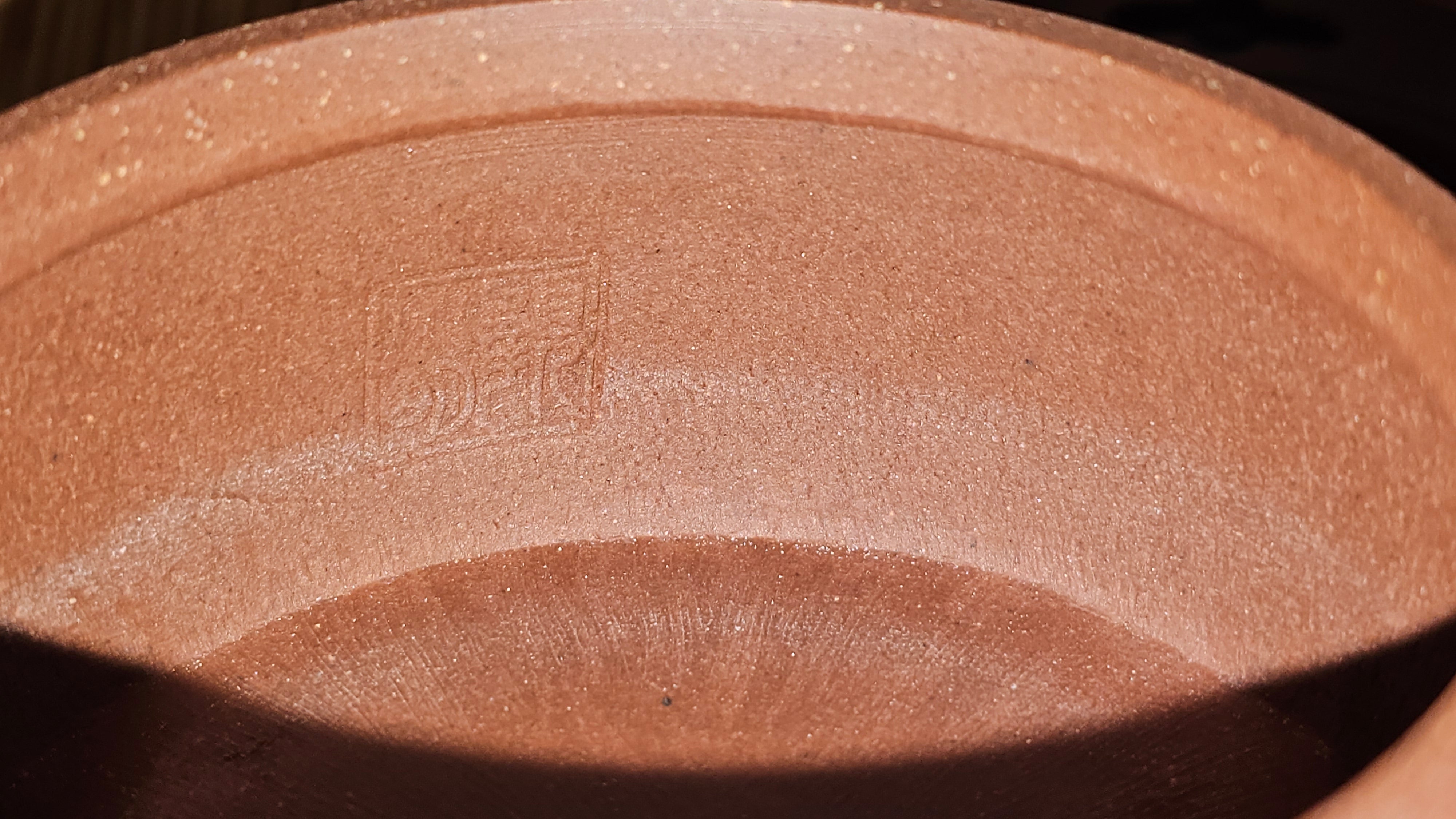 Han Wa 汉瓦, 146.5ml!  Small Volume ~ Low-Slung, Broad Han Wa!  Di Cao Qing Zi Ni 底槽青紫泥, by Craftsman Gu Xiao Ming 顾小明 ~ Congratulations to Mr K., 1900hrs 7th June 2025, San Francisco, CA.