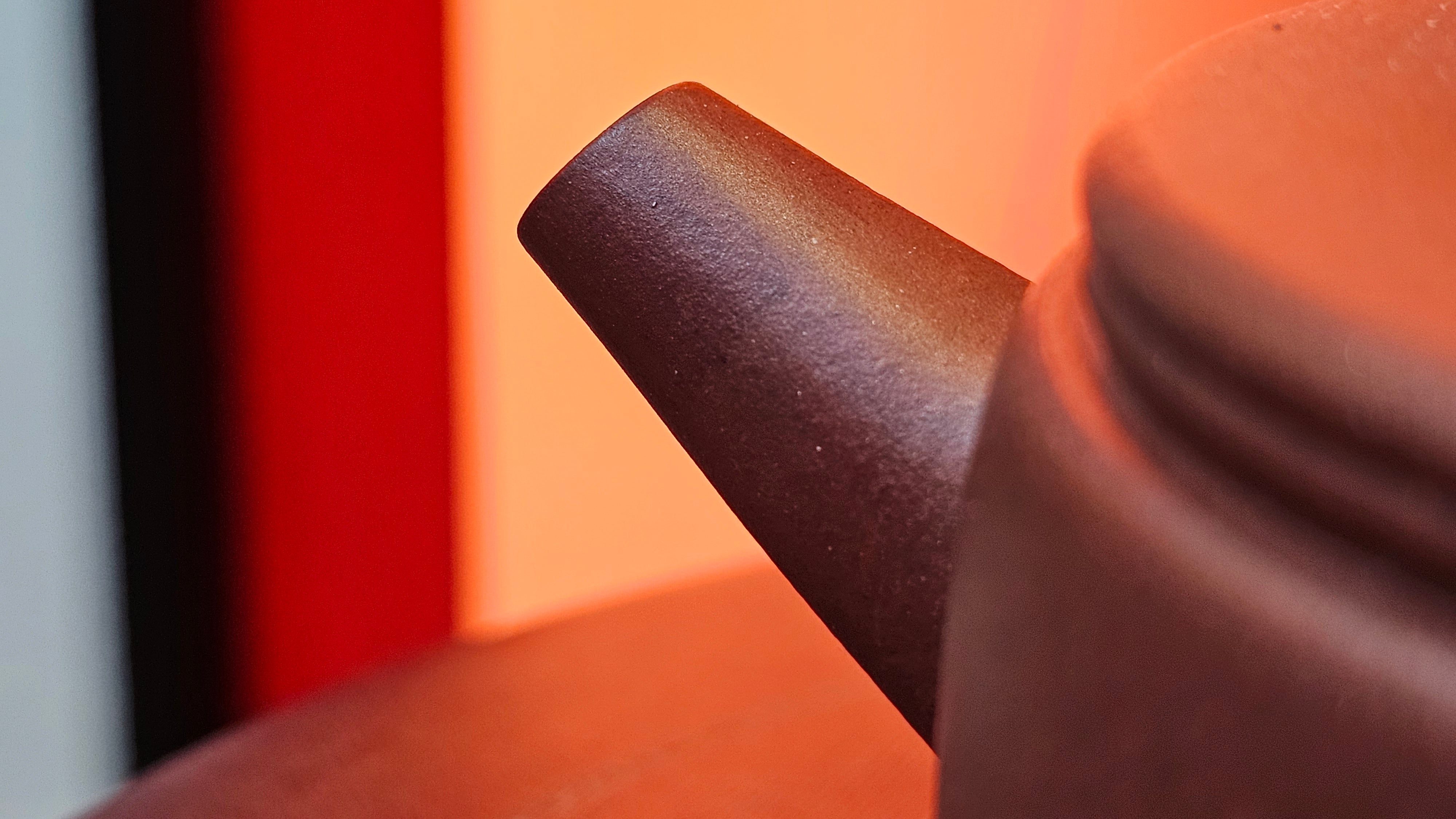 Han Wa 汉瓦, 146.5ml!  Small Volume ~ Low-Slung, Broad Han Wa!  Di Cao Qing Zi Ni 底槽青紫泥, by Craftsman Gu Xiao Ming 顾小明 ~ Congratulations to Mr K., 1900hrs 7th June 2025, San Francisco, CA.