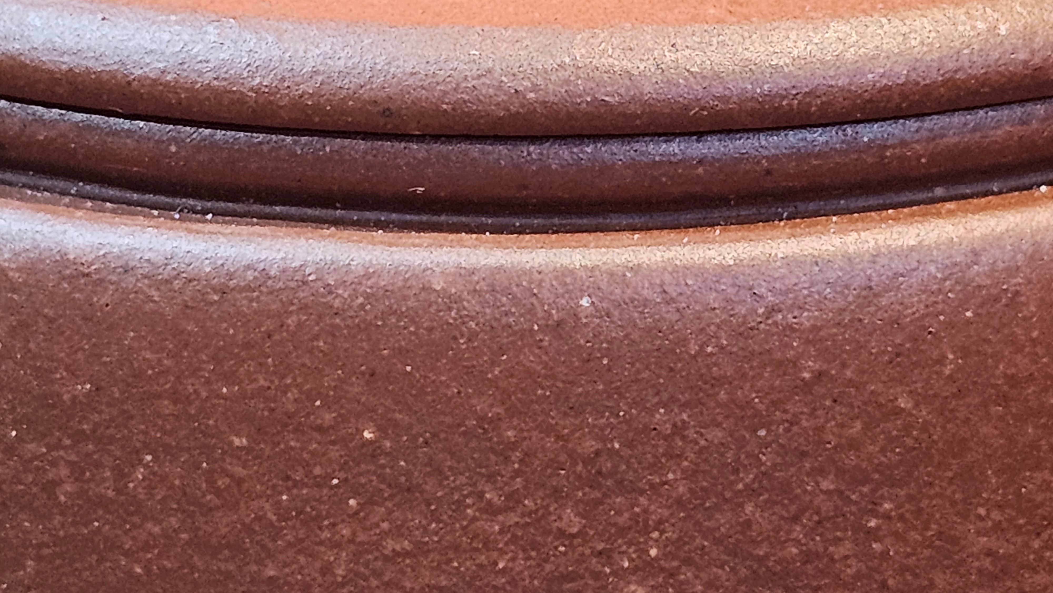 Han Wa 汉瓦, 146.5ml!  Small Volume ~ Low-Slung, Broad Han Wa!  Di Cao Qing Zi Ni 底槽青紫泥, by Craftsman Gu Xiao Ming 顾小明 ~ Congratulations to Mr K., 1900hrs 7th June 2025, San Francisco, CA.