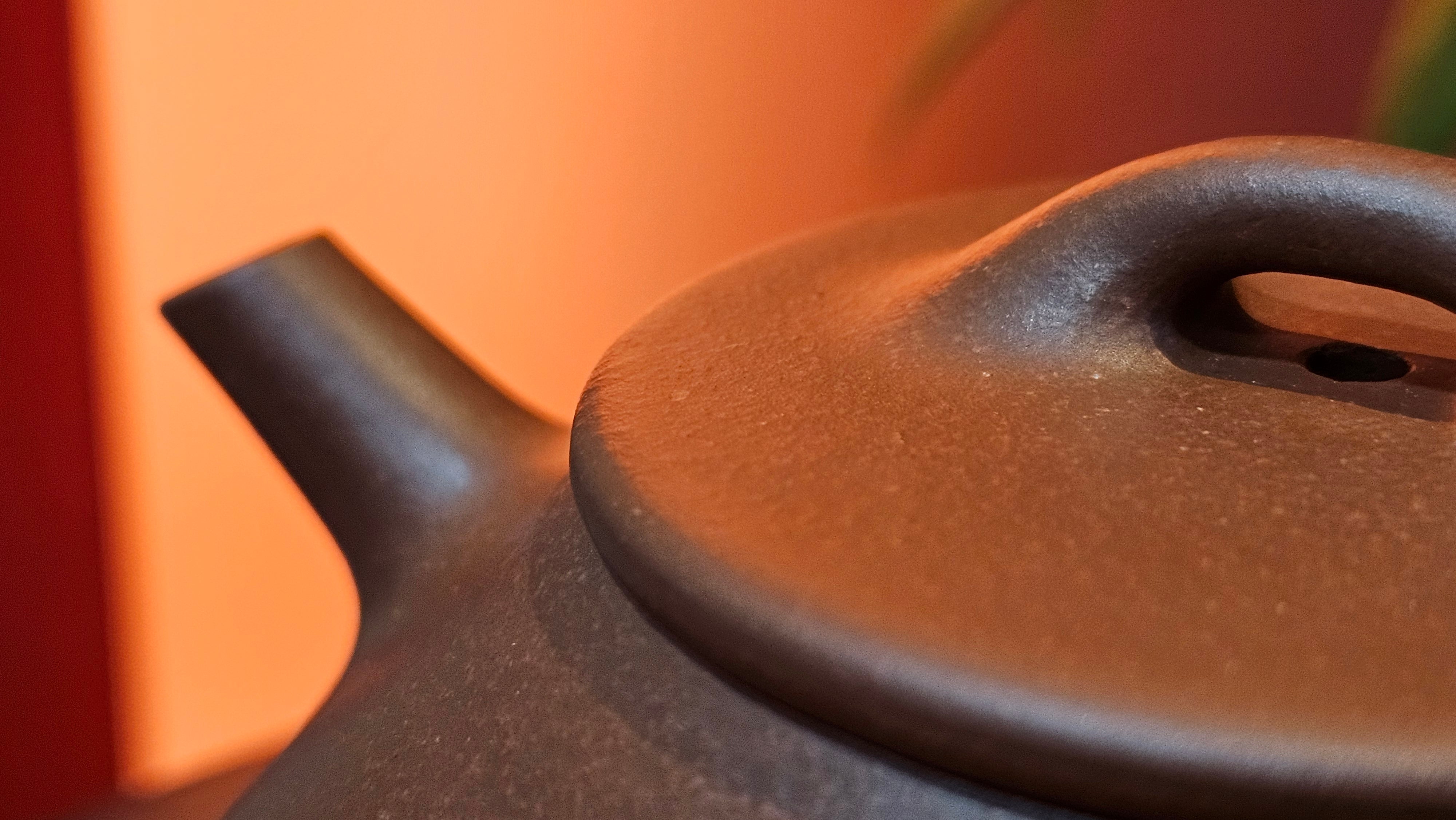 Shuo Piao 硕瓢, 227.5ml, Zi Ni 紫泥, by our Collaborative Craftsman Chen Huan 陈欢 ~ Congratulations to Ms Z., 0030hrs 11th June 2025, Hoboken, NJ.