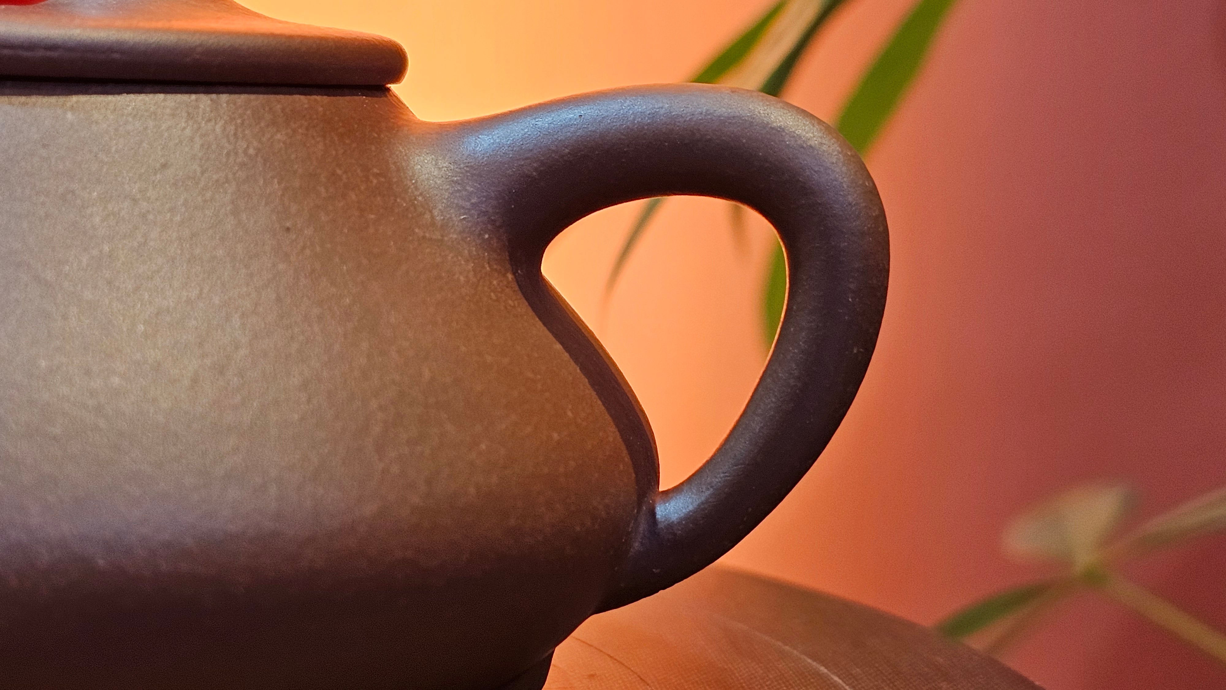 Shuo Piao 硕瓢, 227.5ml, Zi Ni 紫泥, by our Collaborative Craftsman Chen Huan 陈欢 ~ Congratulations to Ms Z., 0030hrs 11th June 2025, Hoboken, NJ.