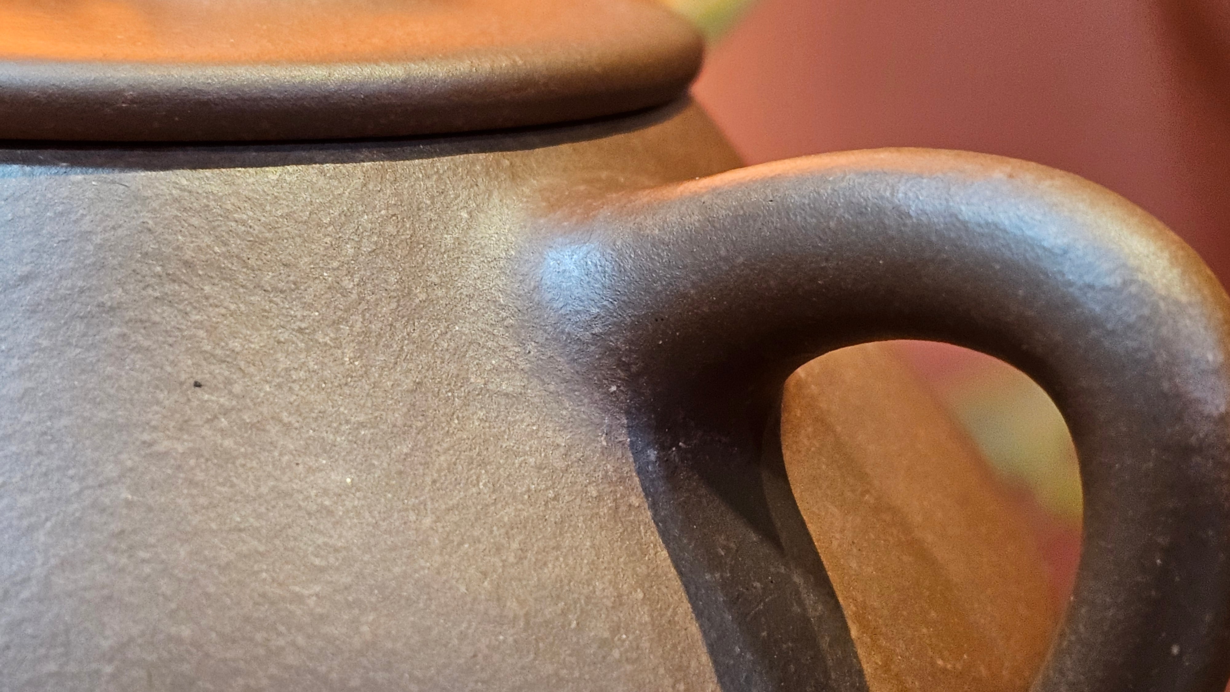 Shuo Piao 硕瓢, 227.5ml, Zi Ni 紫泥, by our Collaborative Craftsman Chen Huan 陈欢 ~ Congratulations to Ms Z., 0030hrs 11th June 2025, Hoboken, NJ.