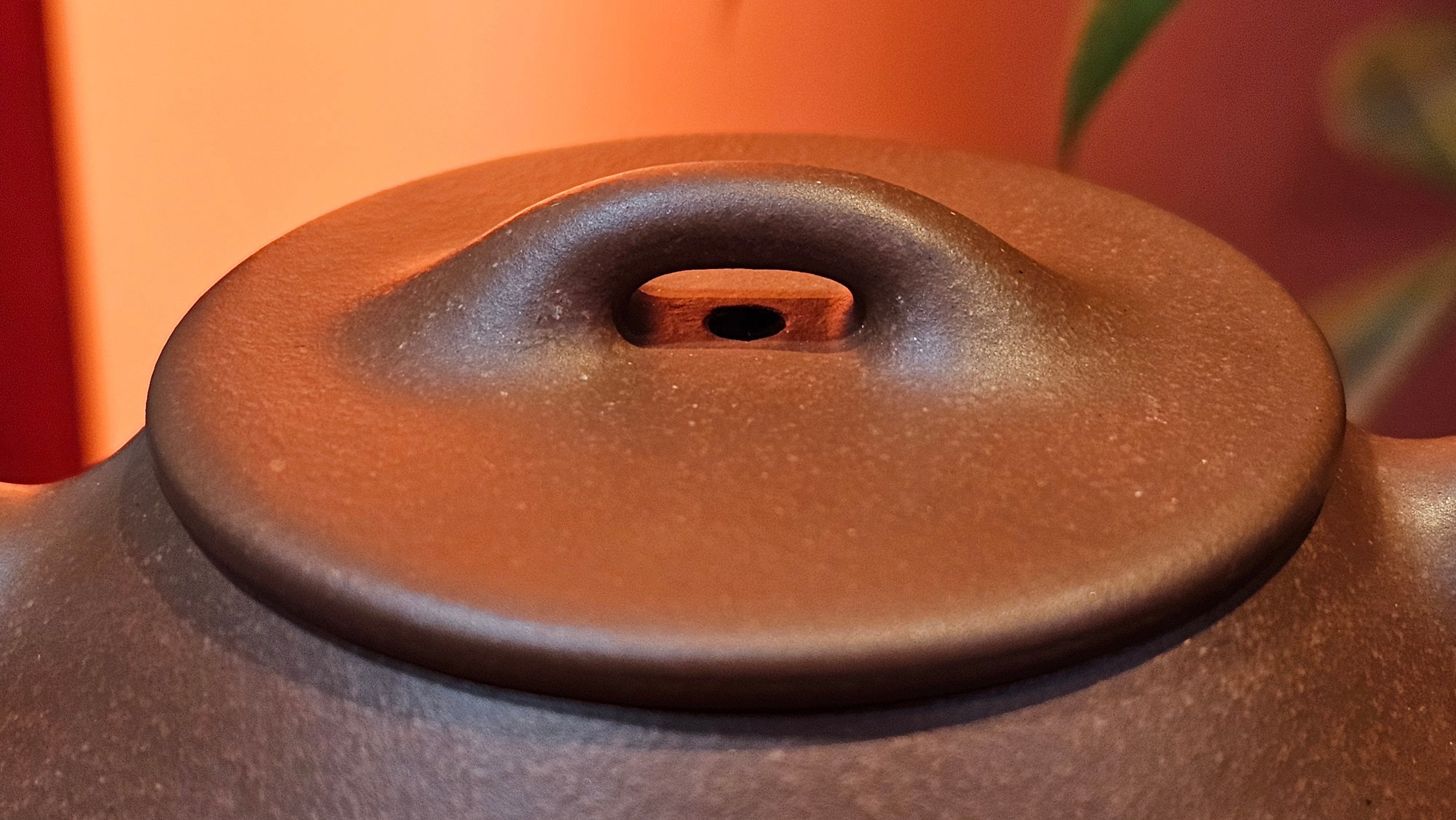 Shuo Piao 硕瓢, 227.5ml, Zi Ni 紫泥, by our Collaborative Craftsman Chen Huan 陈欢 ~ Congratulations to Ms Z., 0030hrs 11th June 2025, Hoboken, NJ.