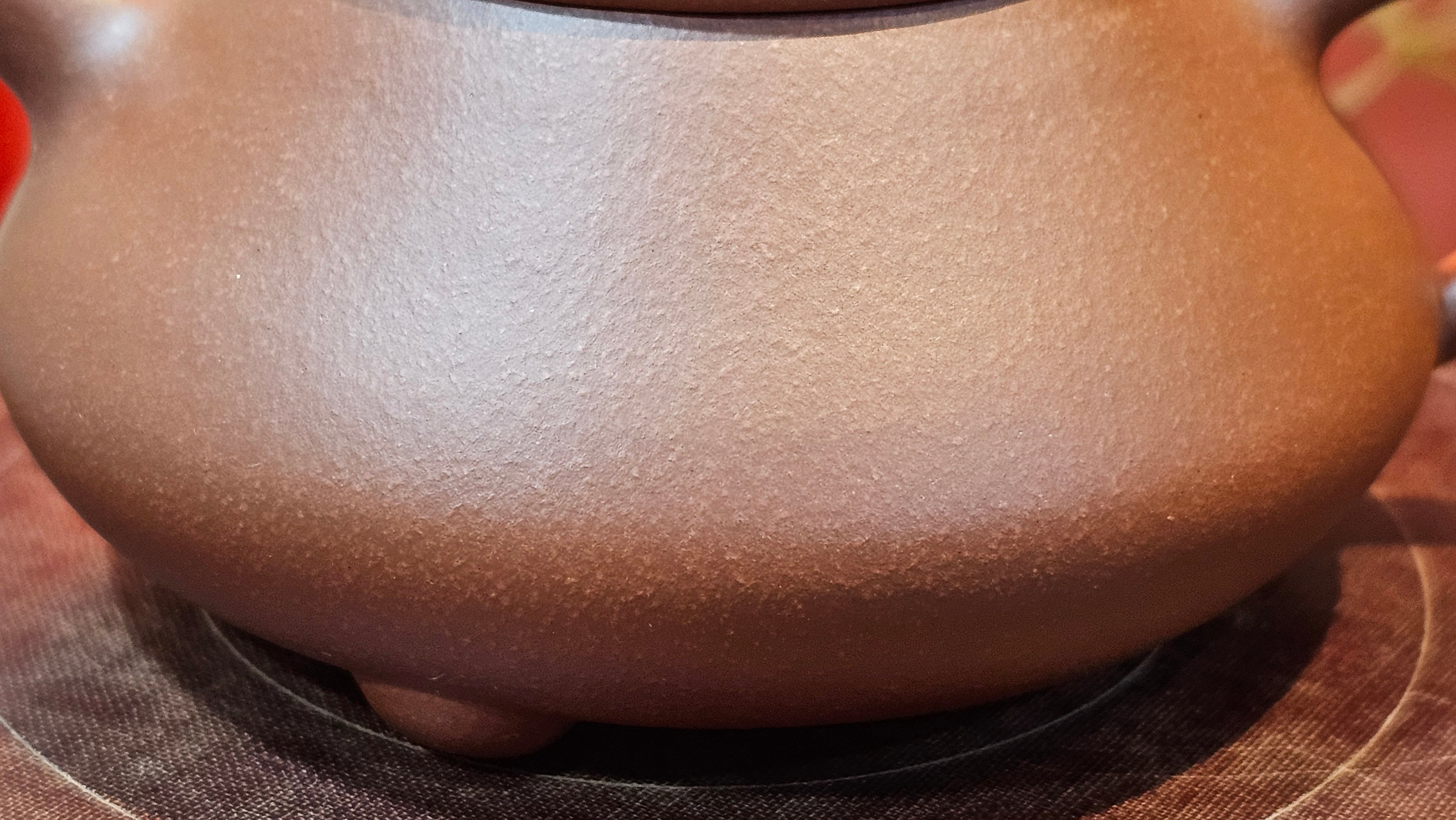 Shuo Piao 硕瓢, 227.5ml, Zi Ni 紫泥, by our Collaborative Craftsman Chen Huan 陈欢 ~ Congratulations to Ms Z., 0030hrs 11th June 2025, Hoboken, NJ.