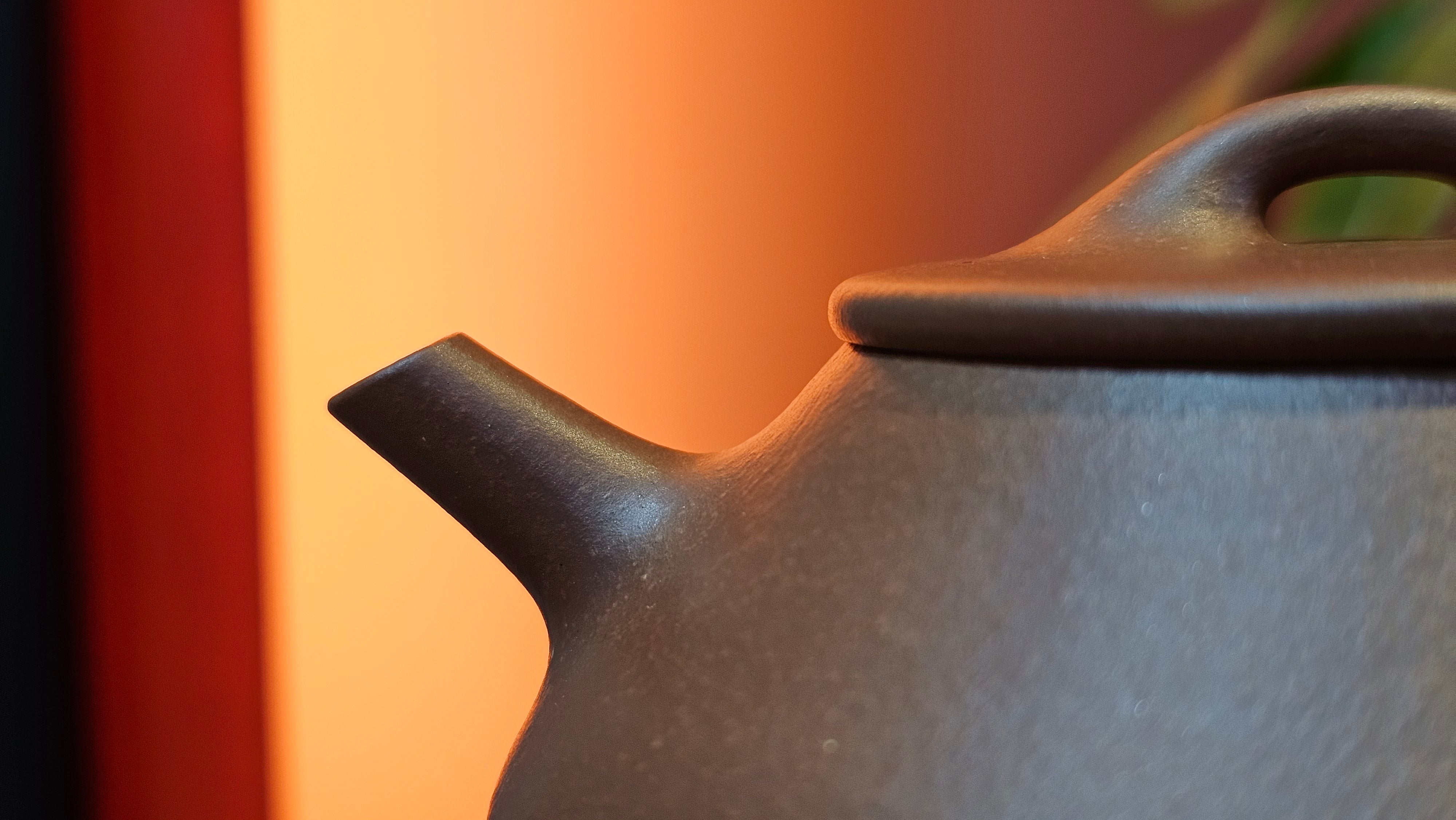 Shuo Piao 硕瓢, 227.5ml, Zi Ni 紫泥, by our Collaborative Craftsman Chen Huan 陈欢 ~ Congratulations to Ms Z., 0030hrs 11th June 2025, Hoboken, NJ.